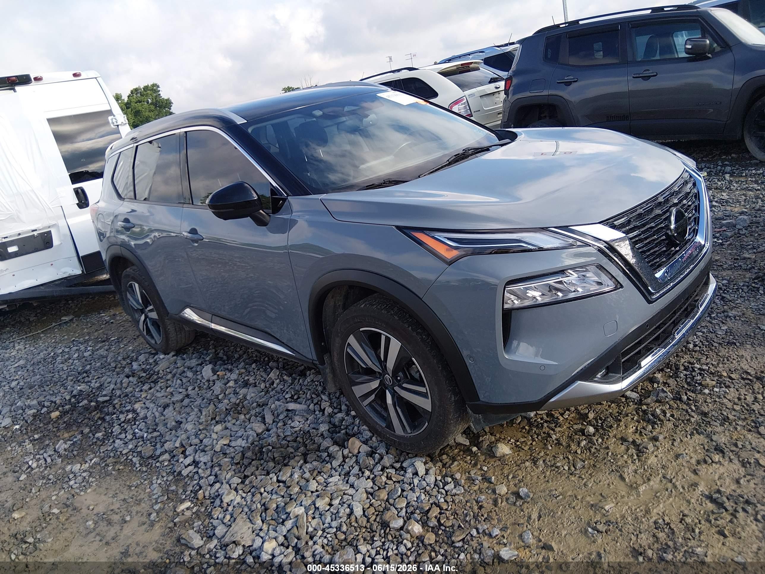2021 Nissan Rogue Platinum, VIN JN8AT3DD1MW316542 — Not stated