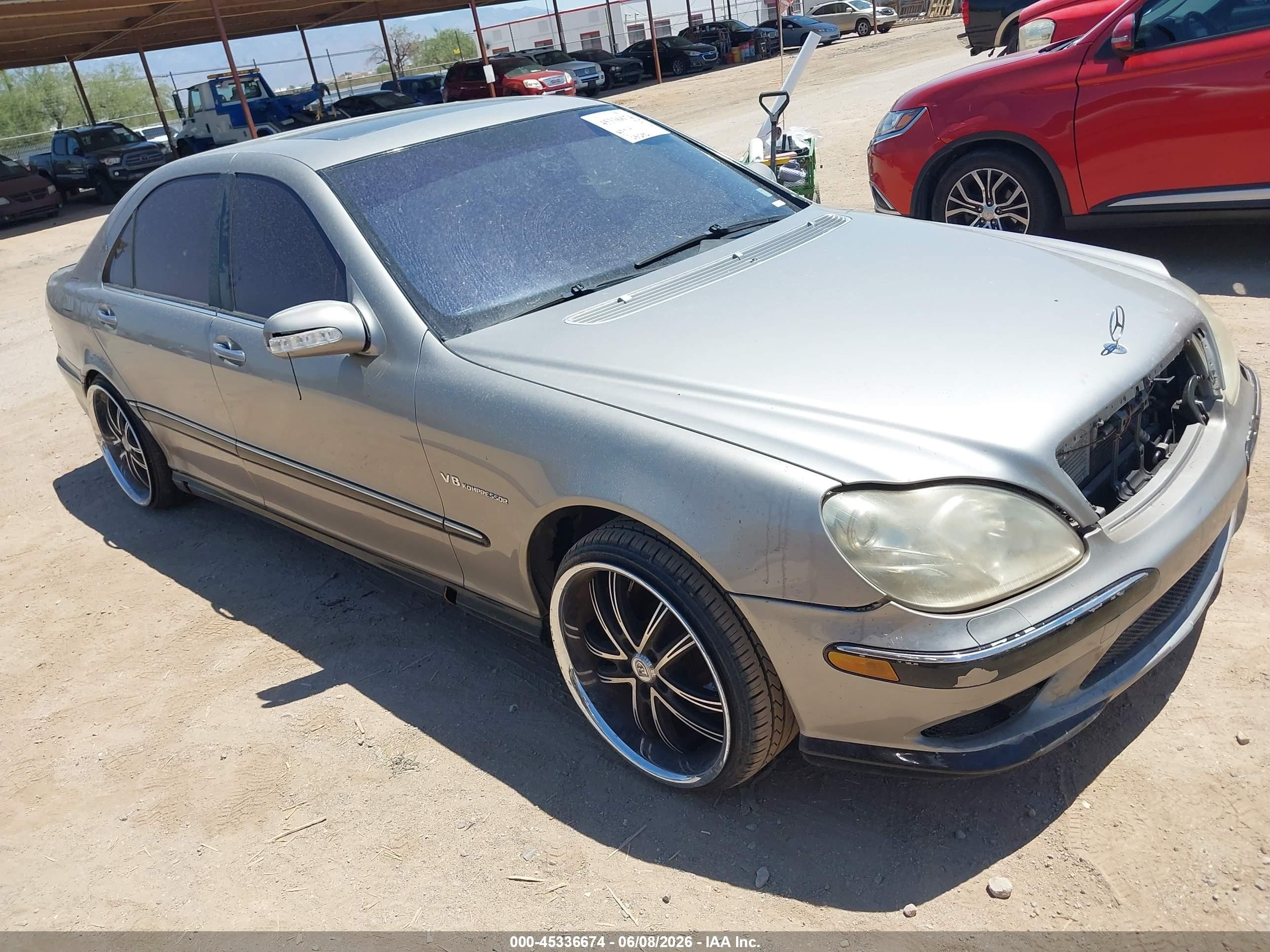 2005 Mercedes-Benz S 55 AMG, VIN WDBNG74J45A456158 — Normal wear