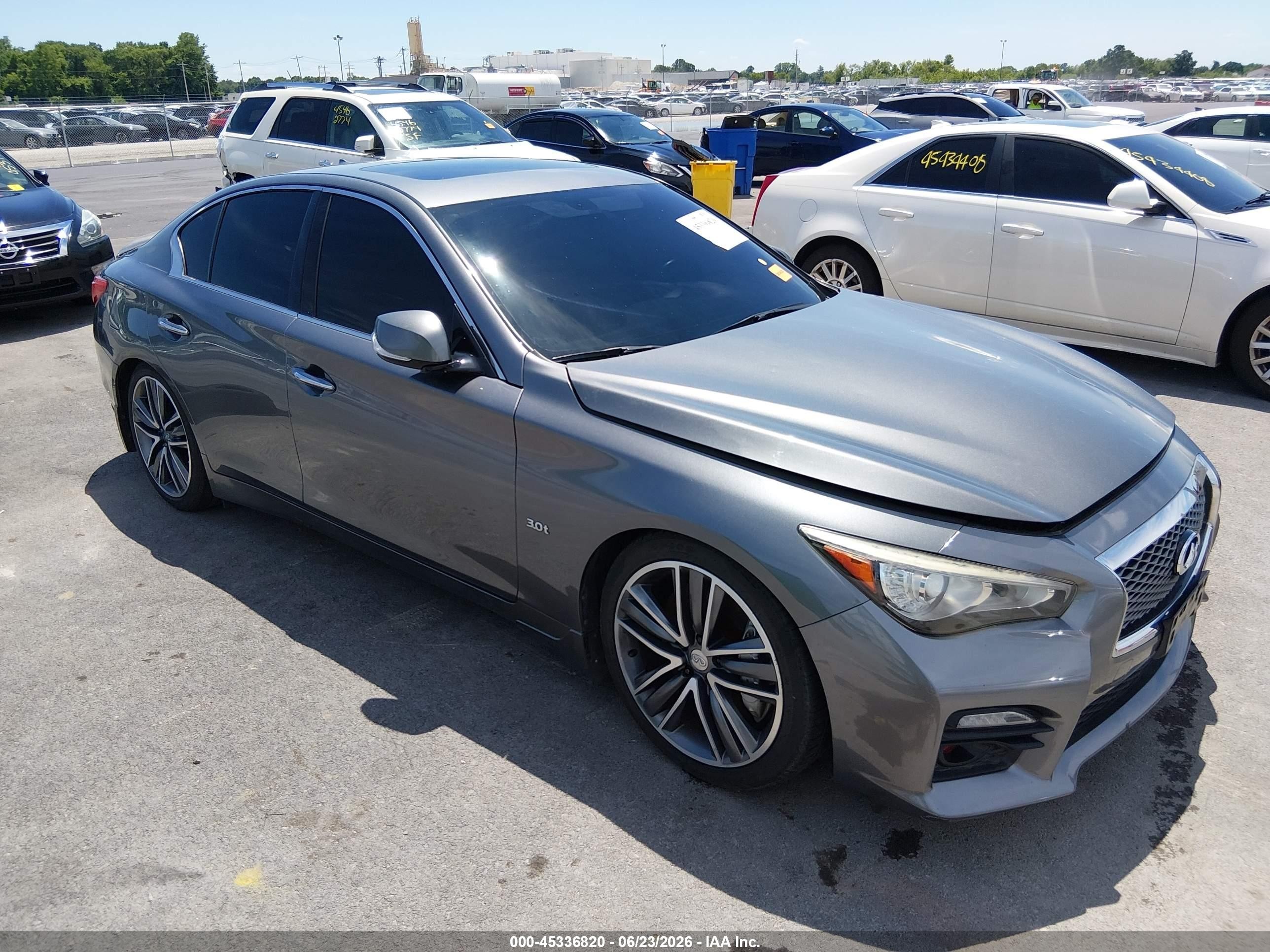 2017 Infiniti Q50 Signature Edition, VIN JN1EV7AR7HM830673 — Hail