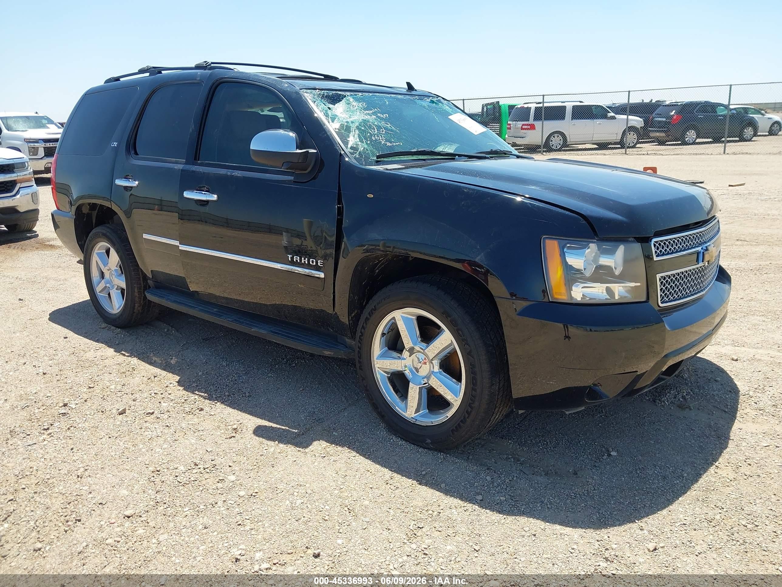 2011 Chevrolet Tahoe LTZ, VIN 1GNSCCE05BR381229 — Rollover