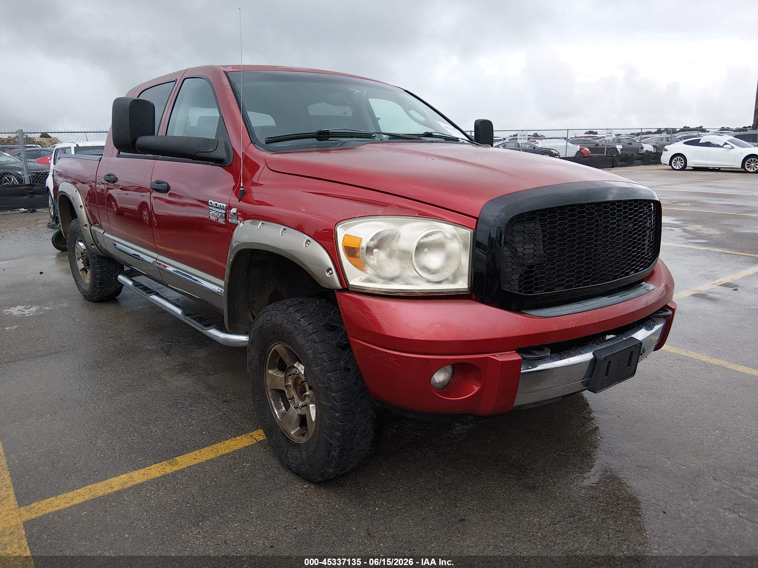 2009 Dodge 2500 Laramie, VIN 3D7KS29L99G525391 — Зад