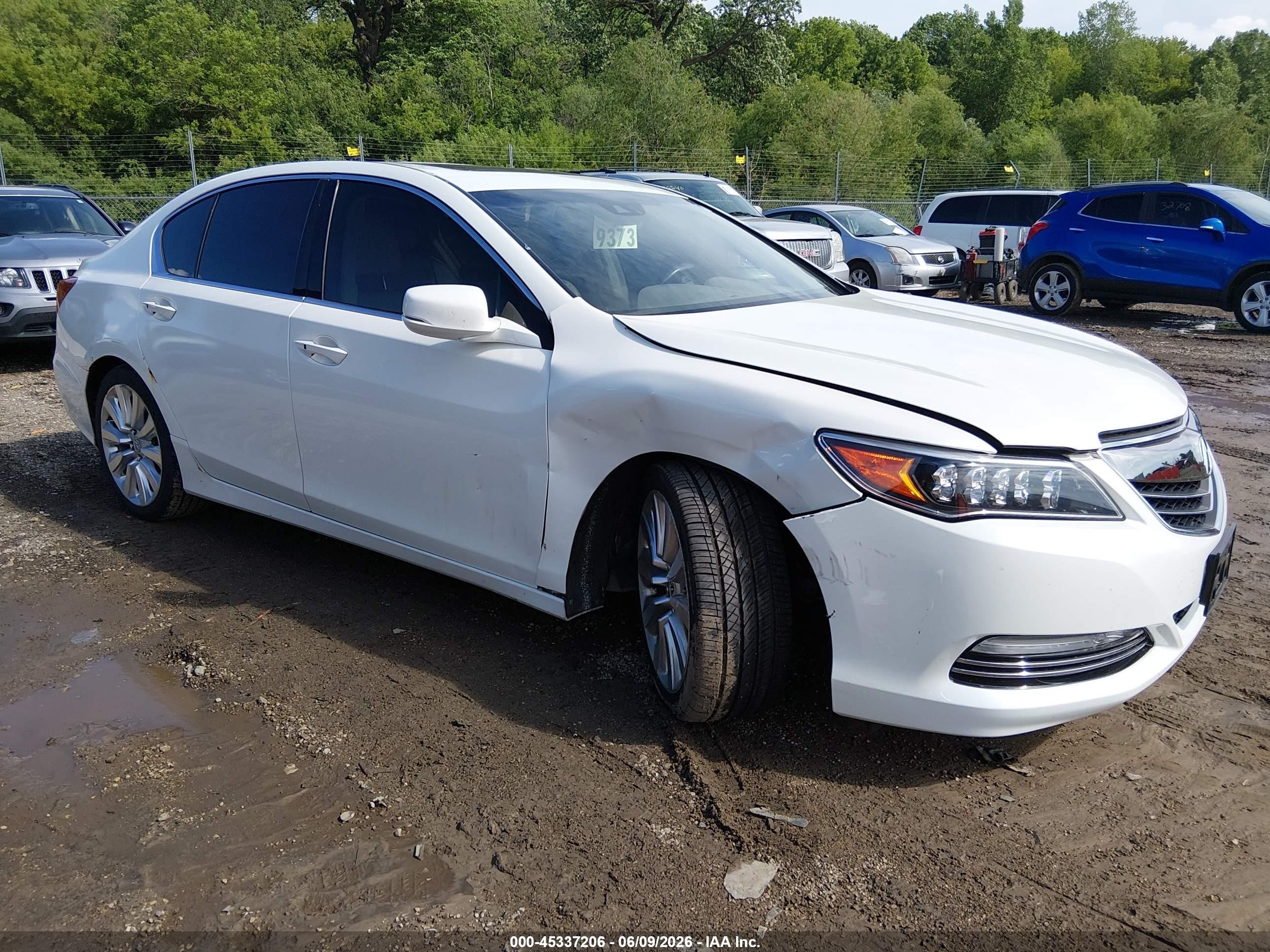 2014 Acura RLX, VIN JH4KC2F58EC000296 — Front end