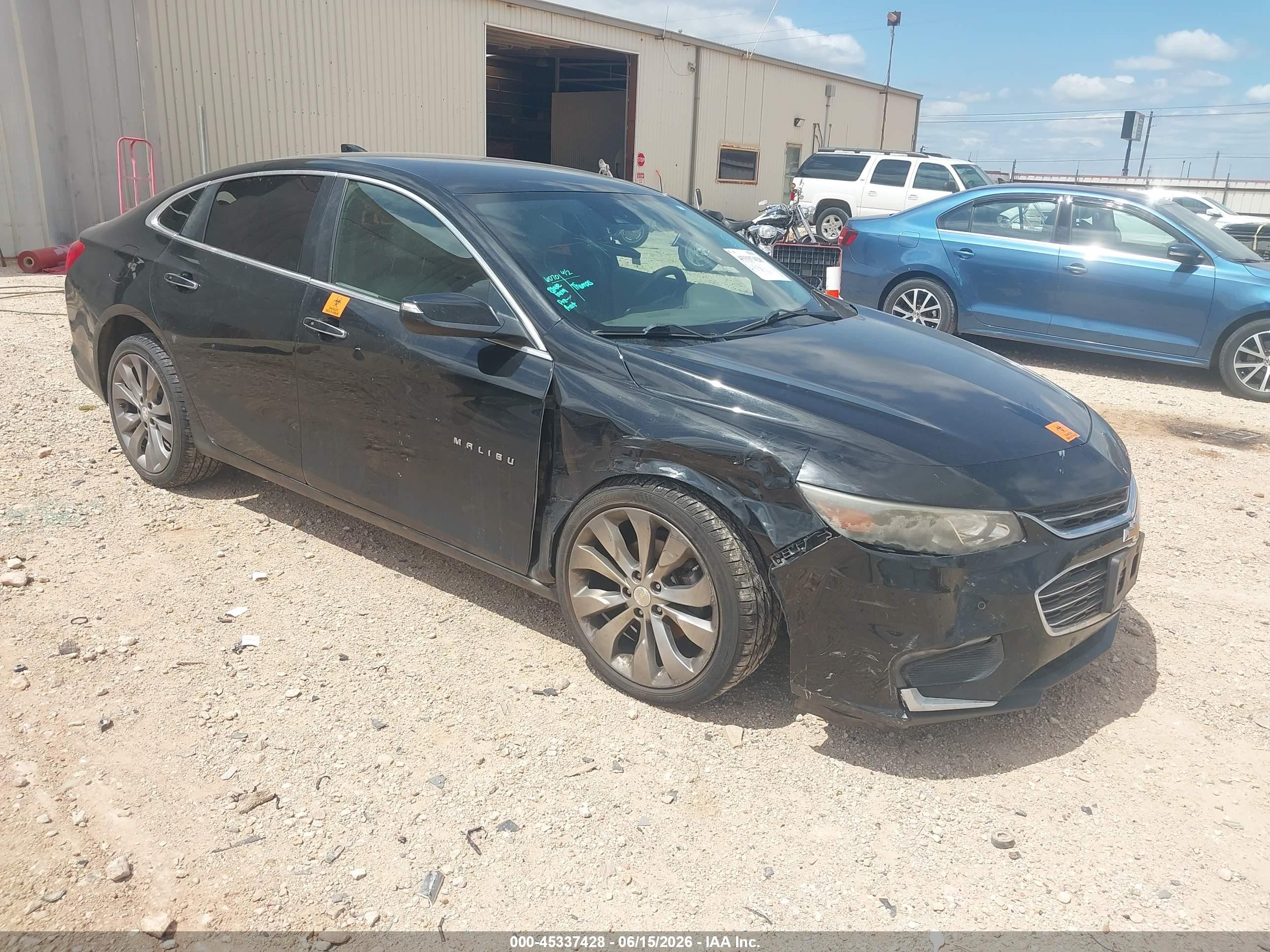 2016 Chevrolet Malibu Premier, VIN 1G1ZH5SX2GF339026 — Front end