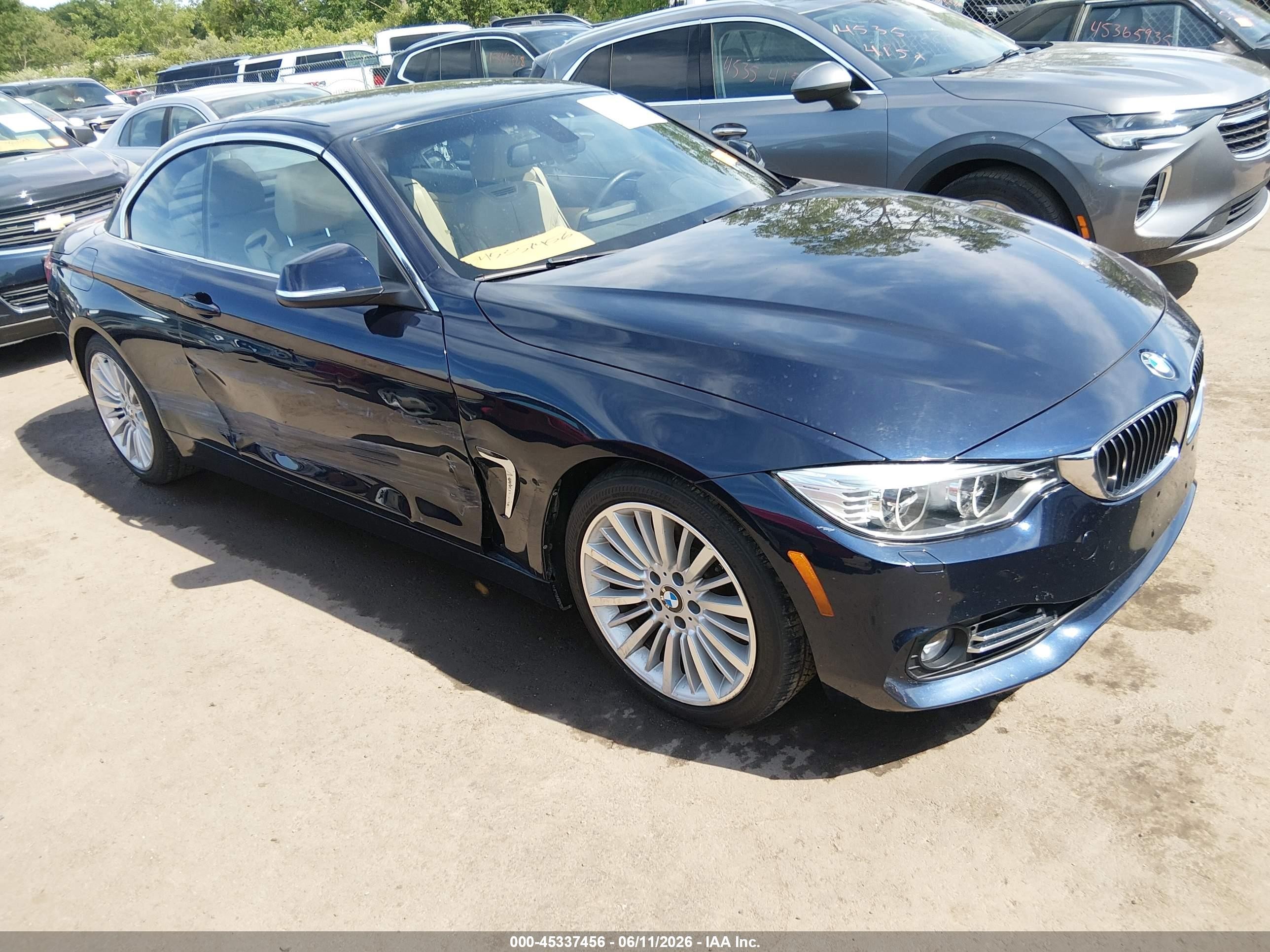 2014 BMW 4 Series 435i, VIN WBA3T3C52EP737113 — Side