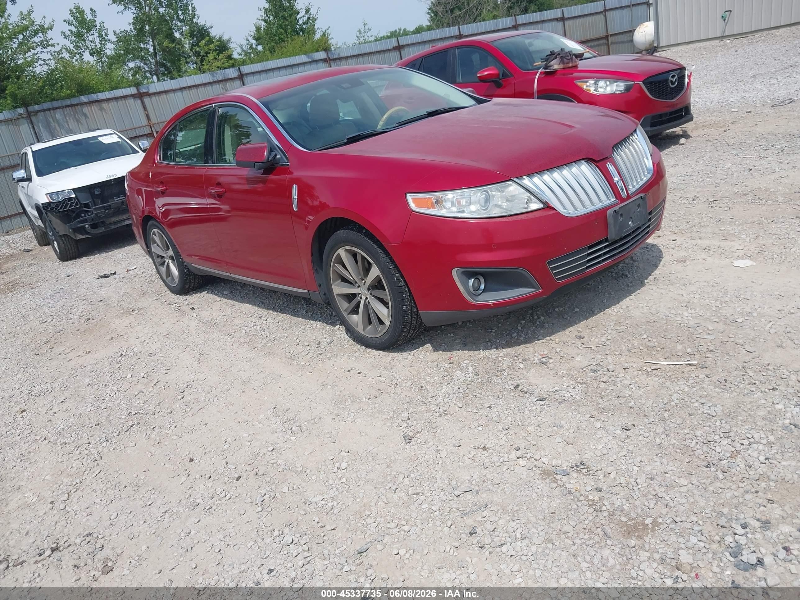 2009 Lincoln MKS, VIN 1LNHM94R79G606254 — Обычный износ