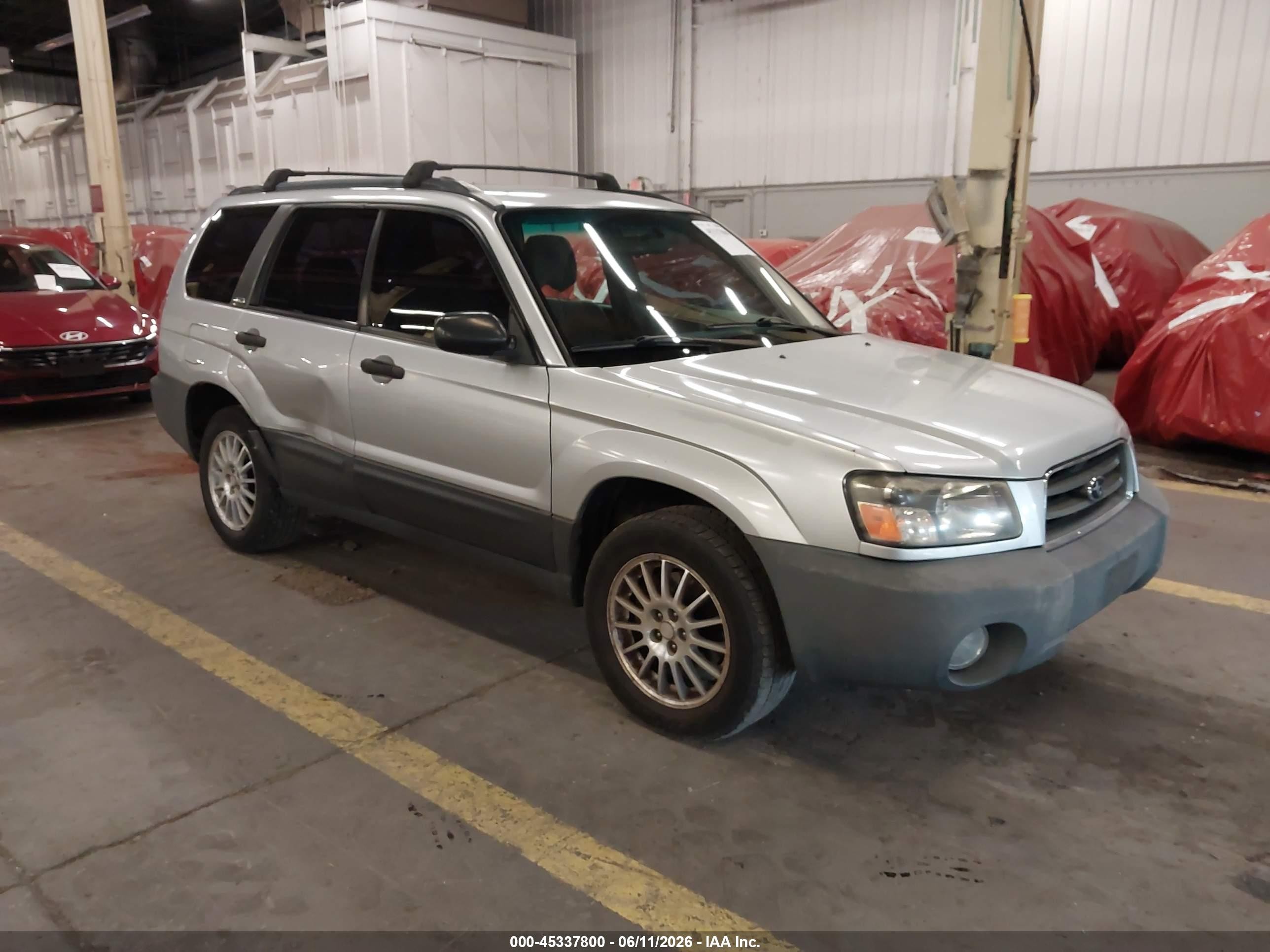 2003 Subaru Forester X, VIN JF1SG63603H760660 — Side