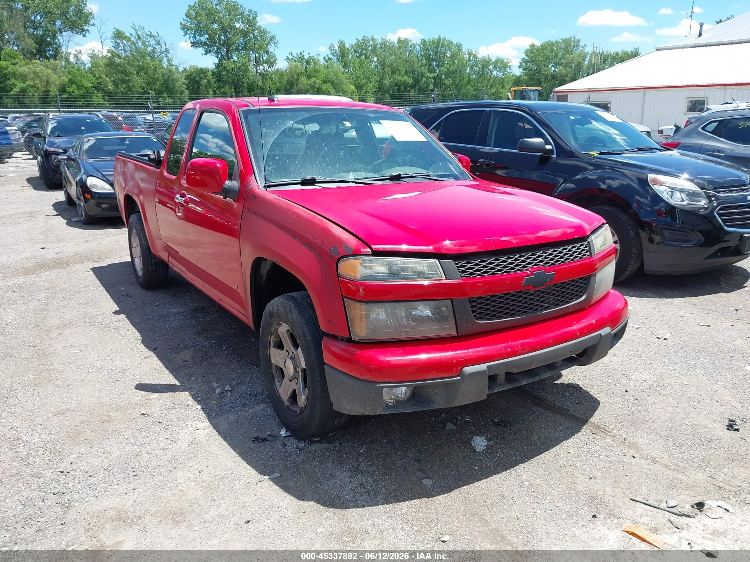 2009 Chevrolet Colorado Work Truck, VIN 1GCCS199598114525 — Обычный износ