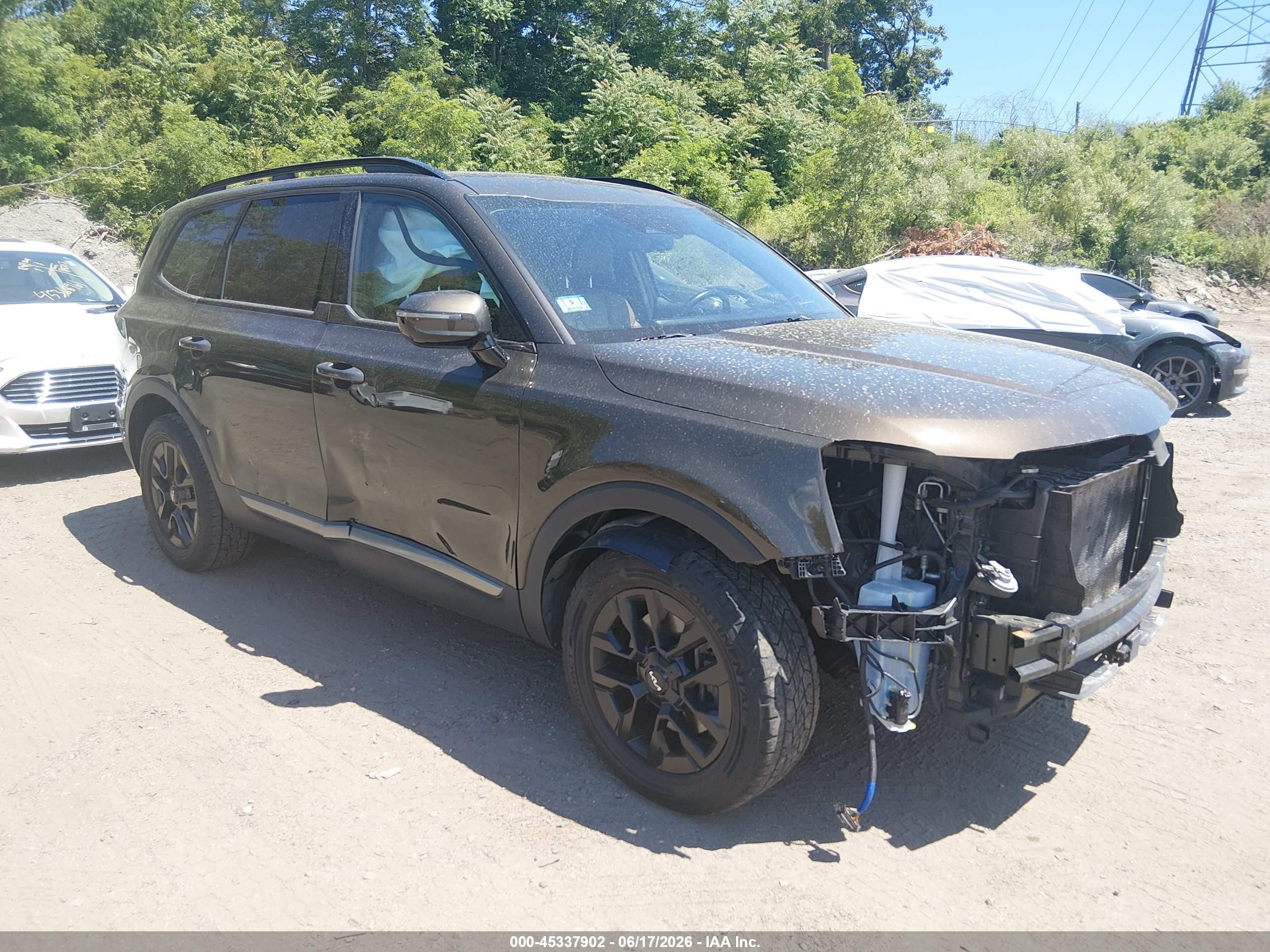2023 Kia Telluride SX Prestige X-Pro, VIN 5XYP5DGC6PG388086 — Front end
