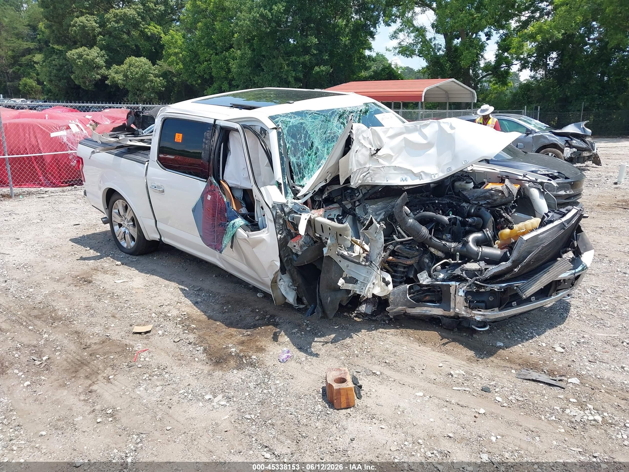2017 Ford F-150 XLT, VIN 1FTEW1EG6HFA70594 — Biohazard / chemical