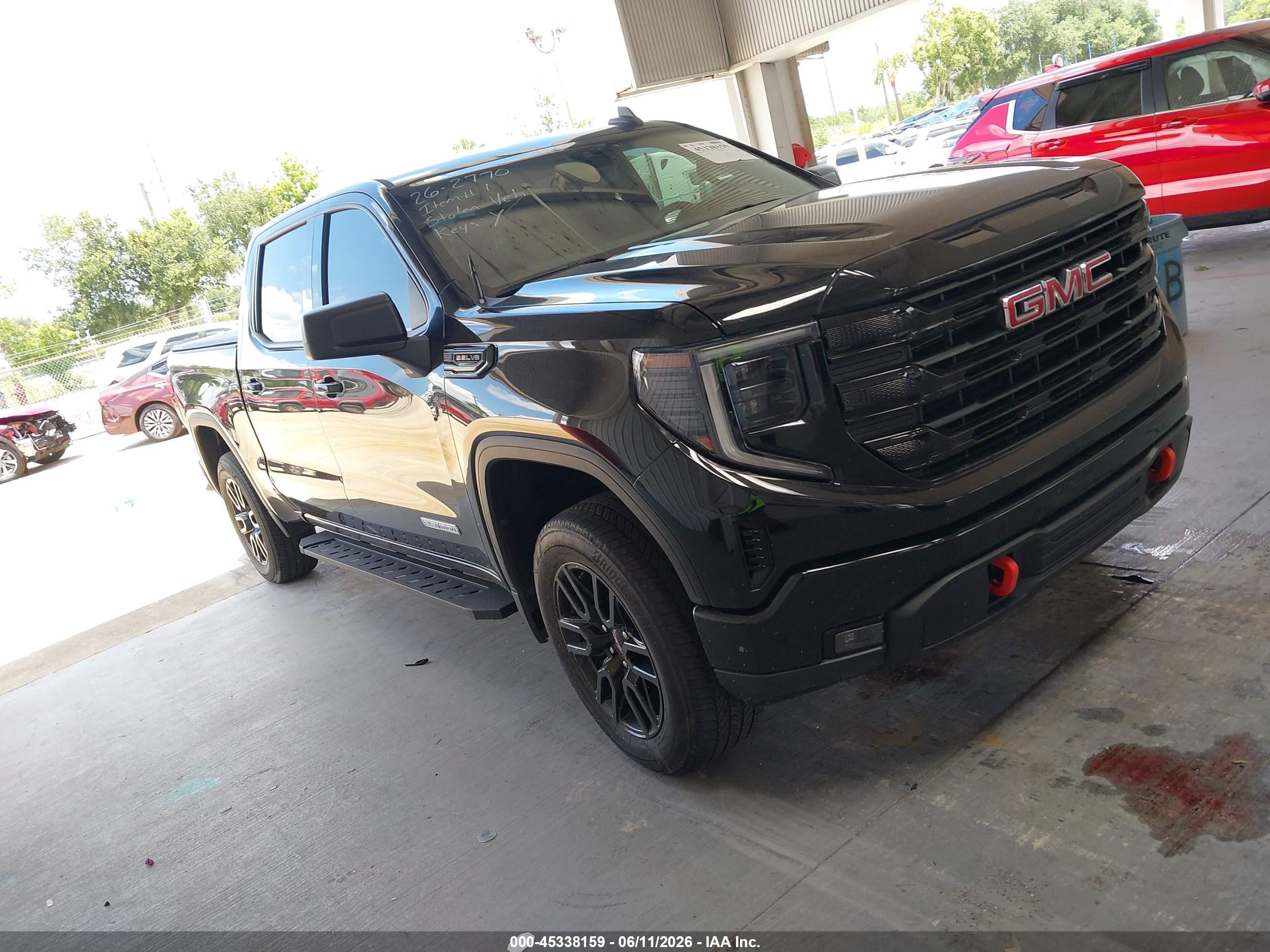 2024 GMC Sierra 1500 Elevation, VIN 3GTPHCEDXRG259141 — Theft recovery