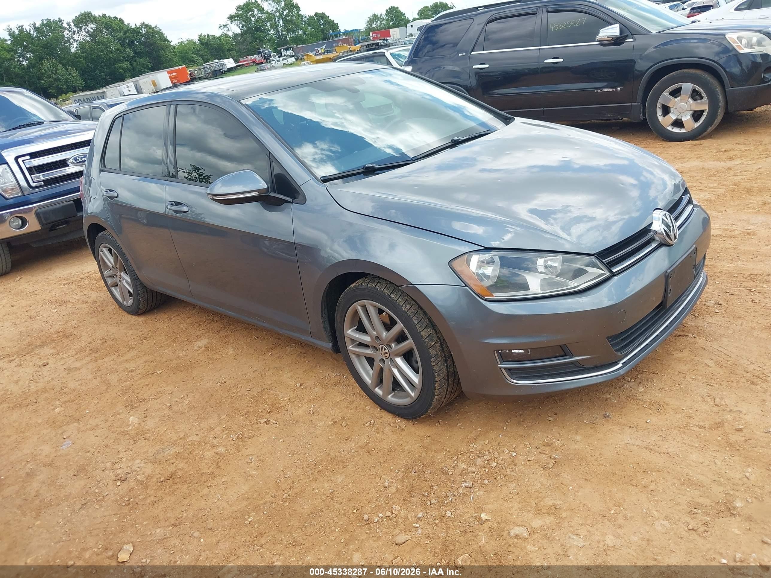 2015 Volkswagen Golf S, VIN 3VW2A7AU8FM012299 — Hail