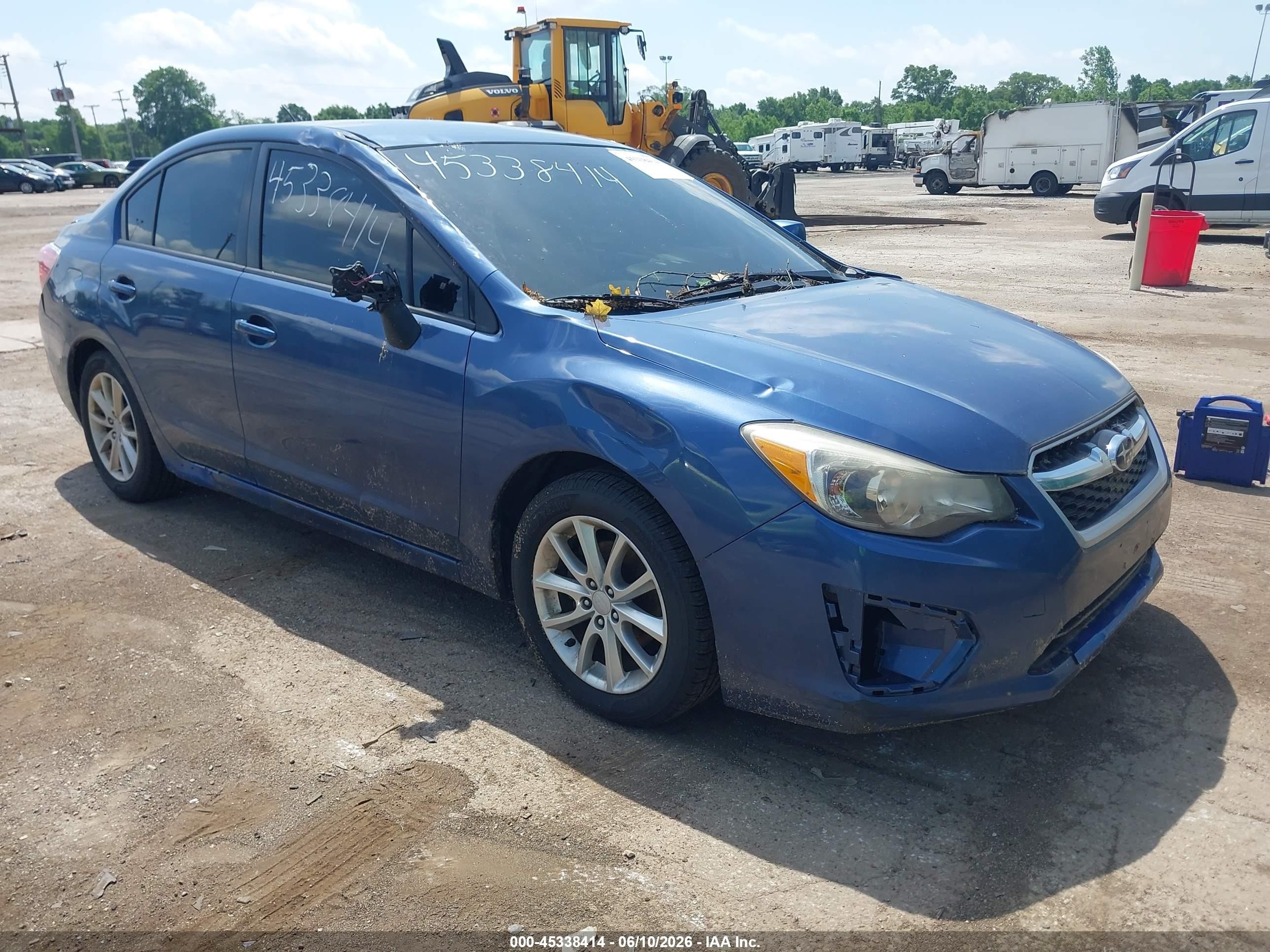 2012 Subaru Impreza Premium, VIN JF1GJAB62CH014285 — Storm