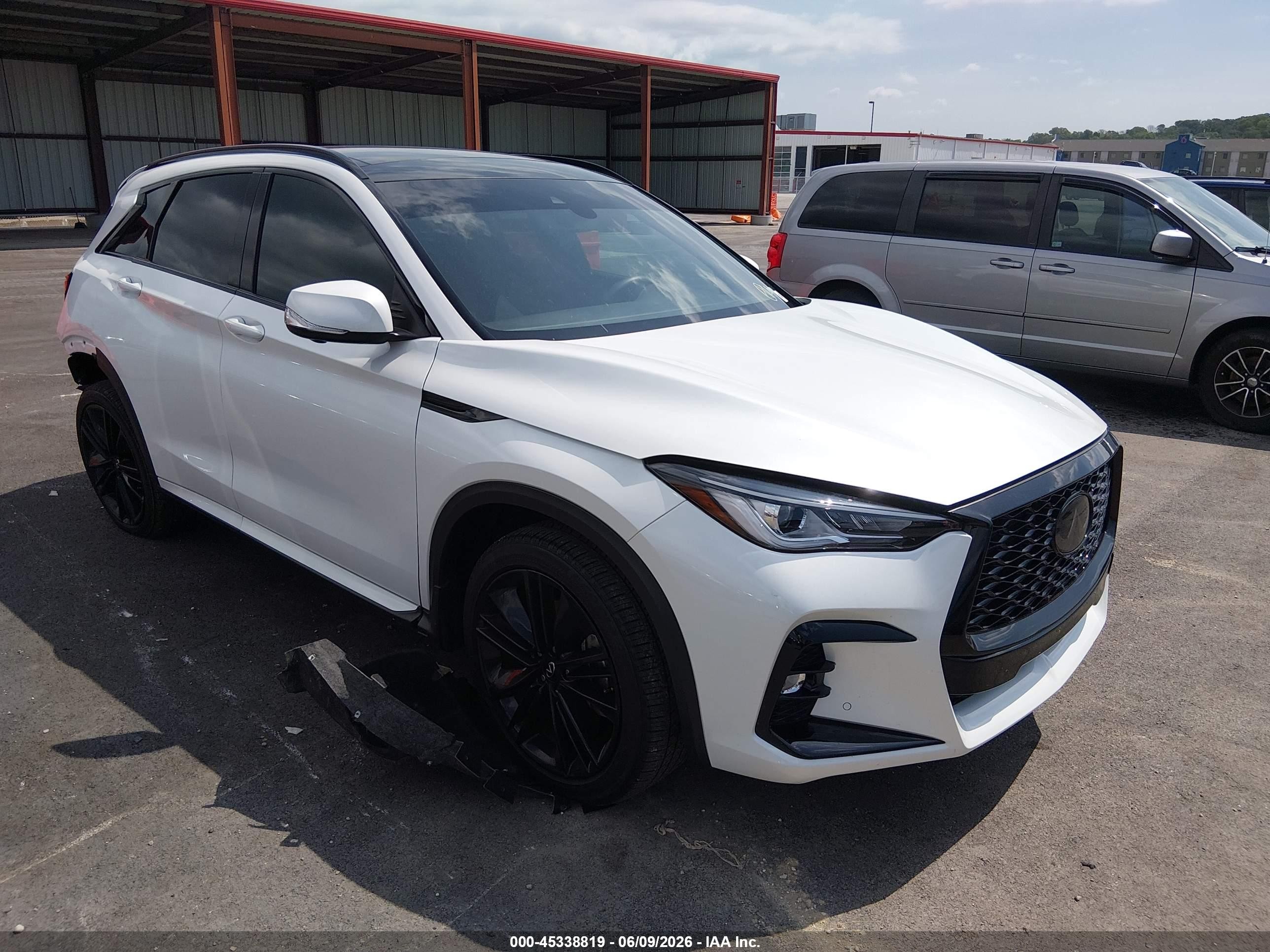 2024 Infiniti QX50 Sport, VIN 3PCAJ5FB8RF103026 — Rear end