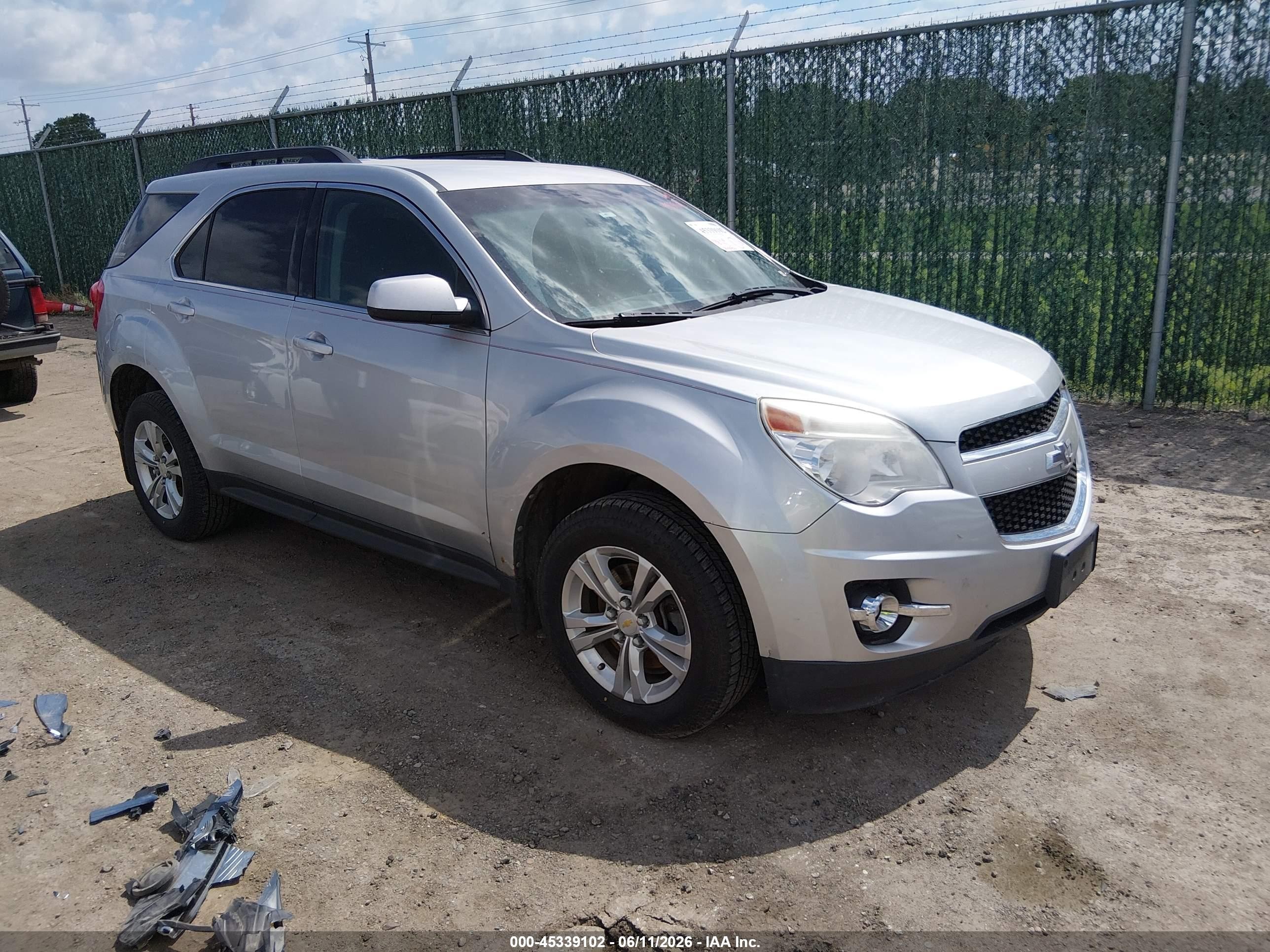 2011 Chevrolet Equinox 2LT, VIN 2CNFLNEC6B6379822 — Hail
