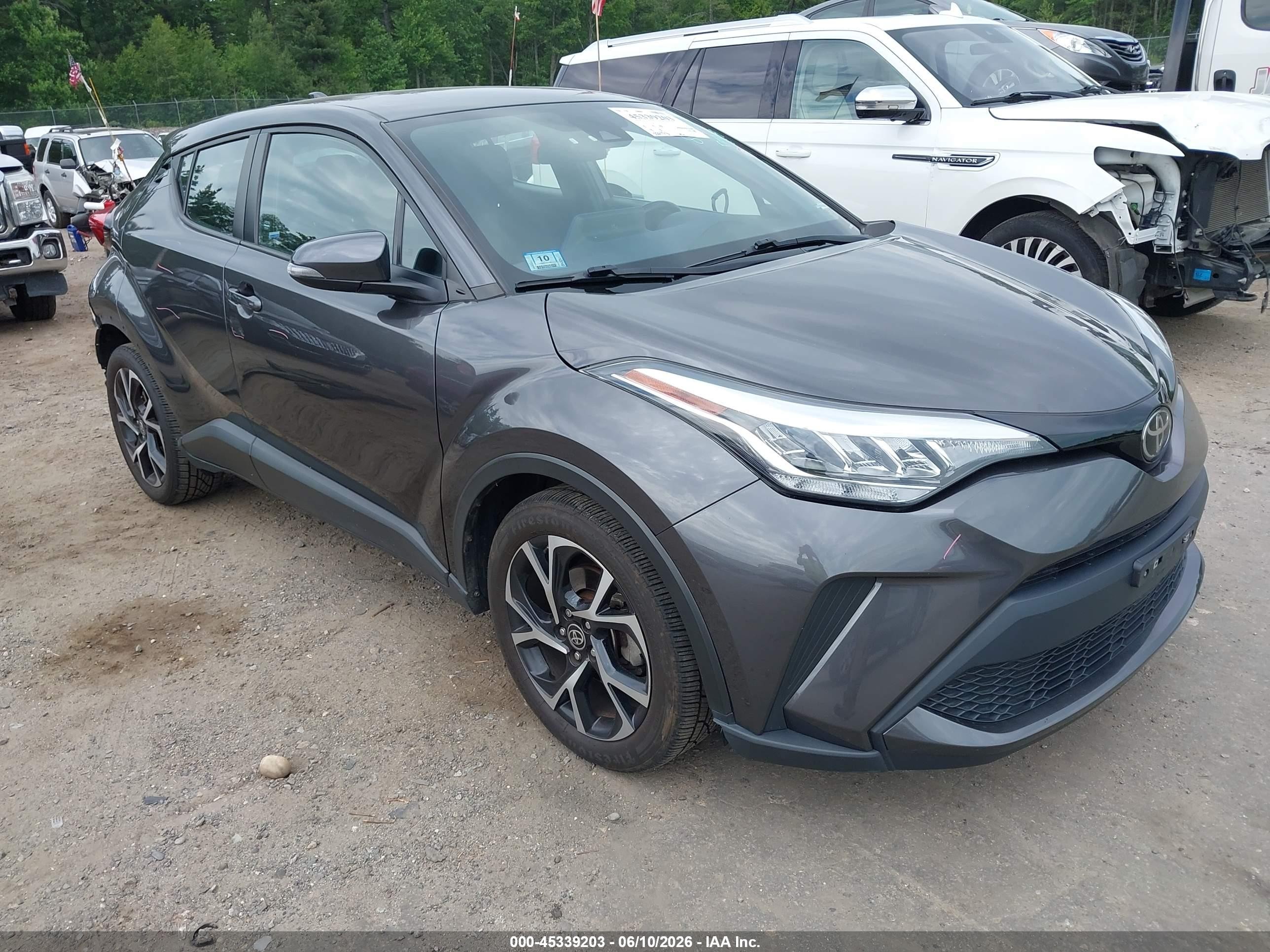 2021 Toyota C-HR LE, VIN NMTKHMBX6MR139487 — Rear end