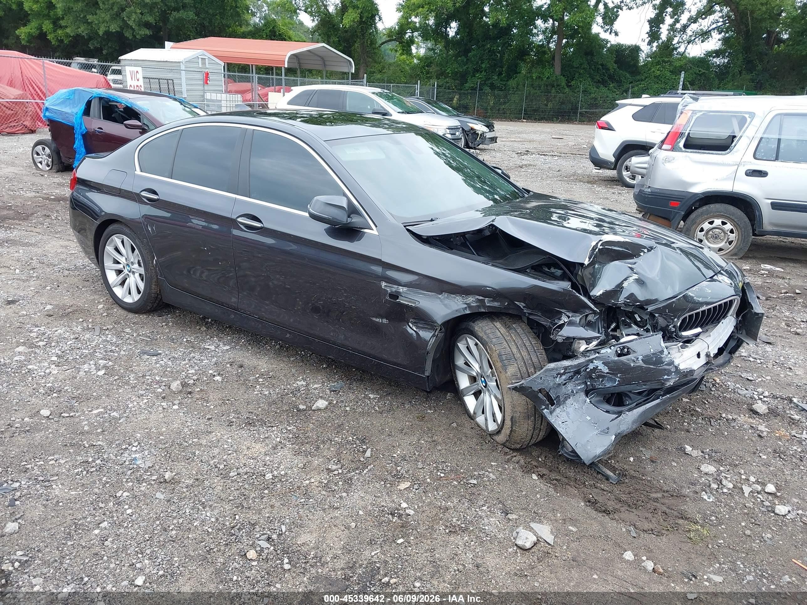 2015 BMW 5 Series 535i, VIN WBA5B1C55FD918760 — Front end