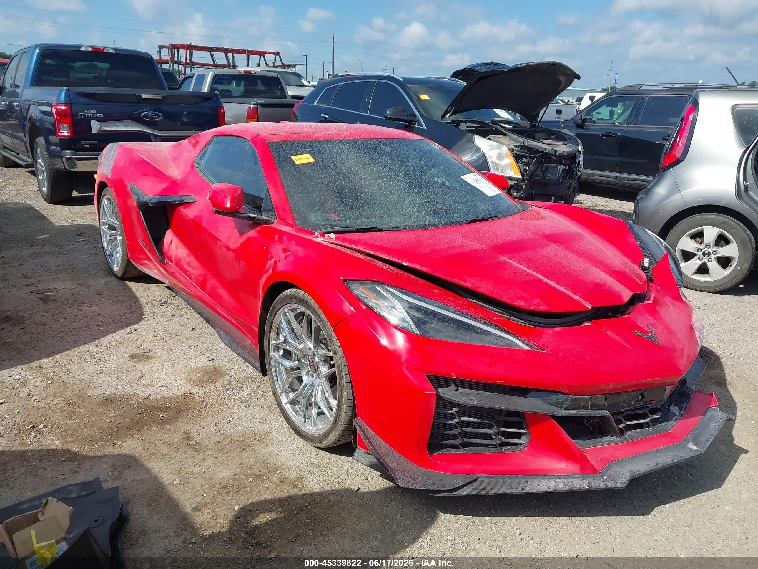 2024 Chevrolet Corvette 3LZ, VIN 1G1YF3D3XR5609807 — Front end