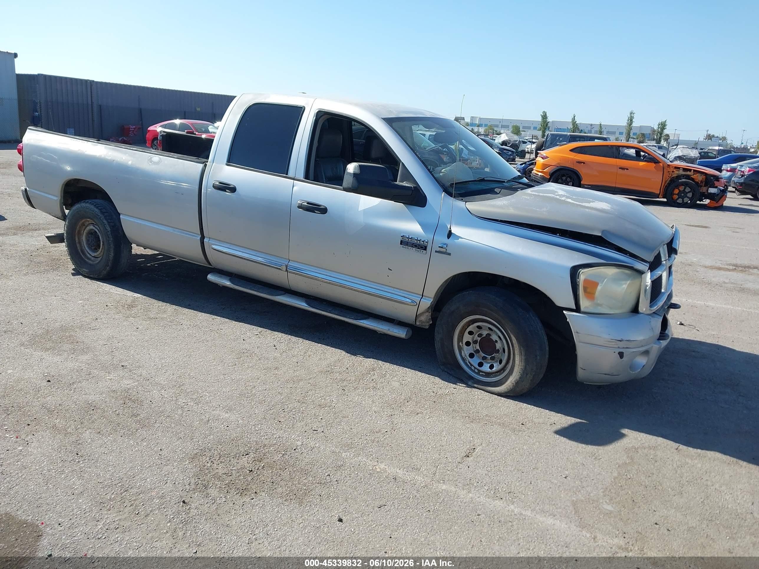 2007 Dodge 2500 SLT, VIN 3D7KR28A47G848711 — All over