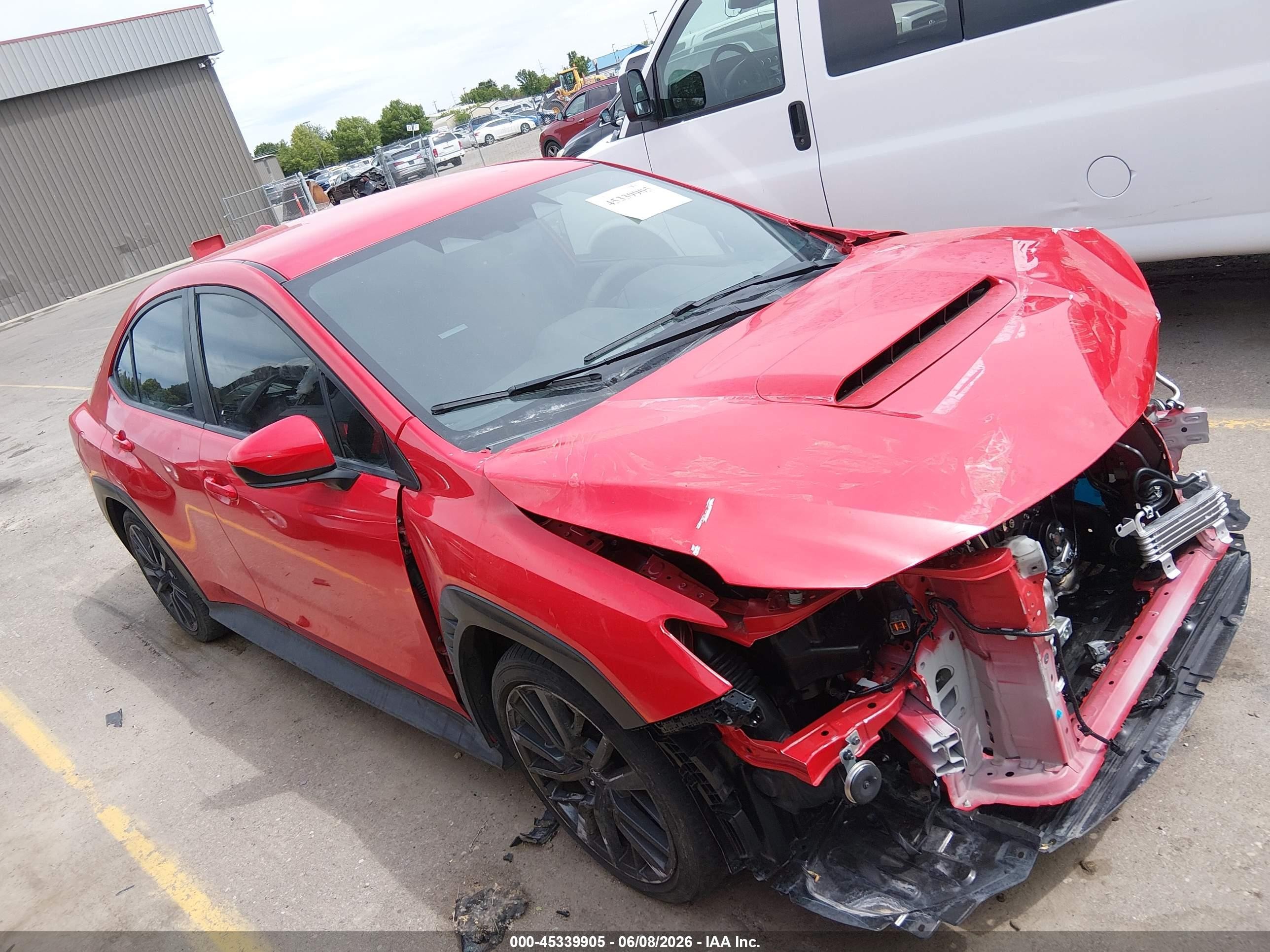 2022 Subaru WRX Premium, VIN JF1VBAH67N8015379 — Front end