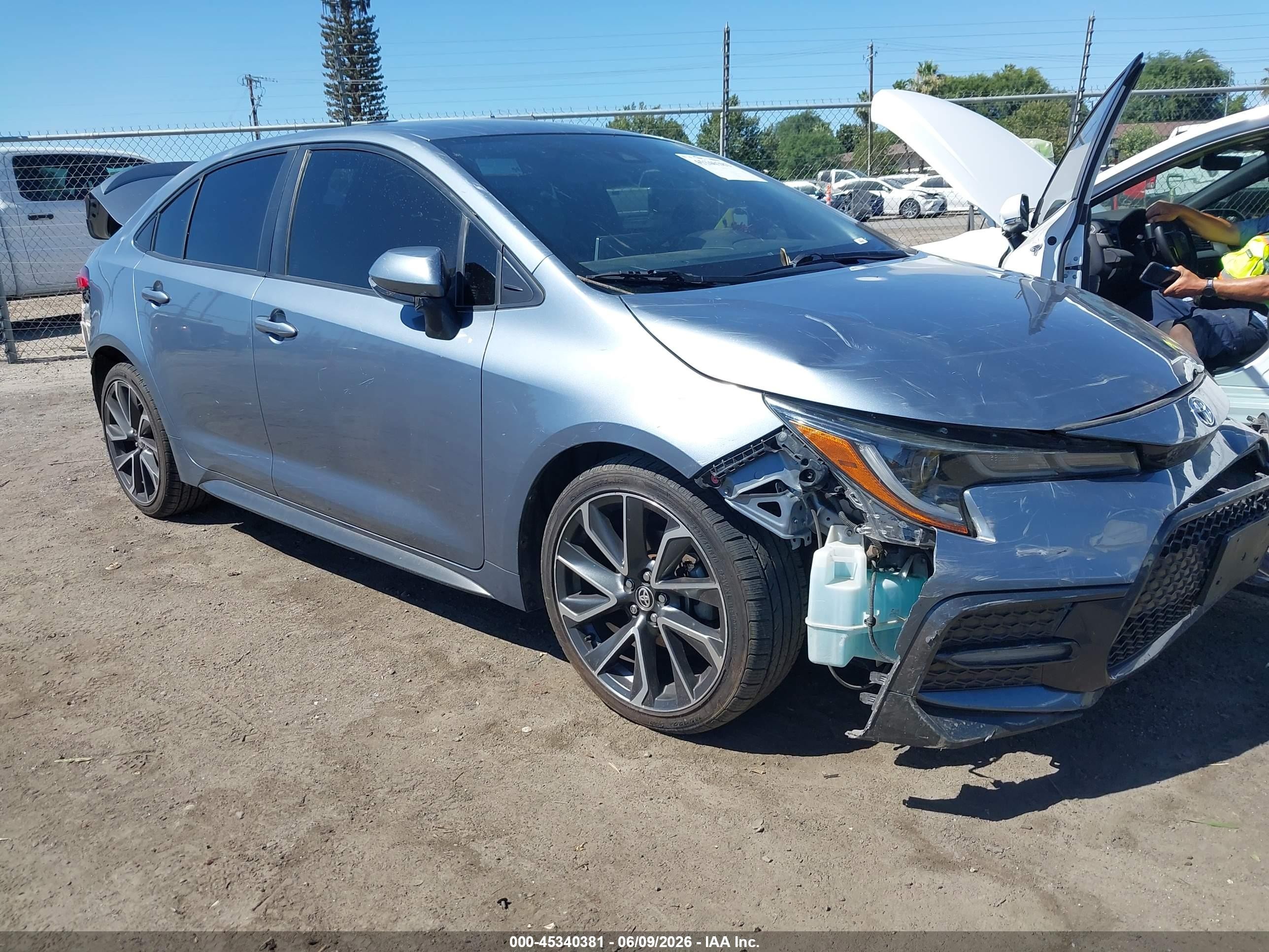 2021 Toyota Corolla SE, VIN JTDS4MCE3MJ060740 — All over