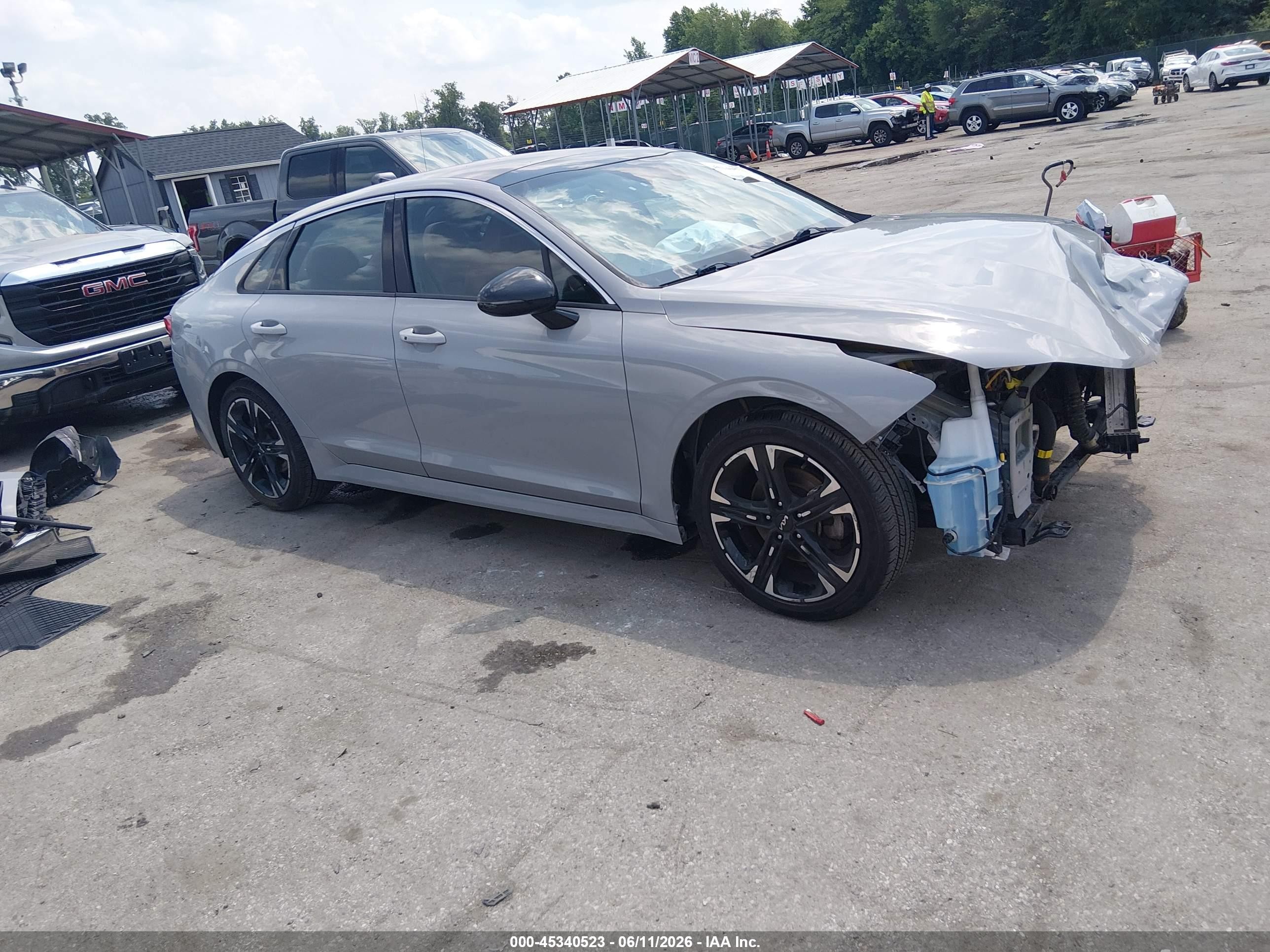 2022 Kia K5 GT-Line, VIN 5XXG64J2XNG126795 — Front end