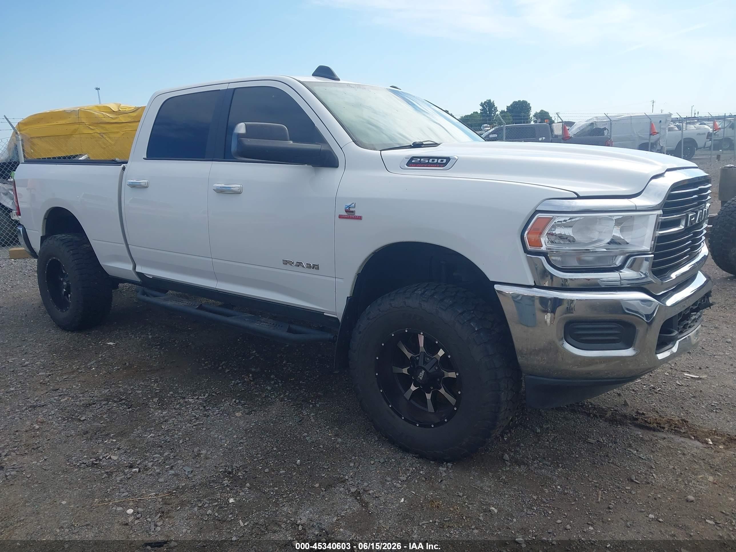 2019 Ram 2500 Big Horn, VIN 3C6UR5DL9KG620912 — Water / flood