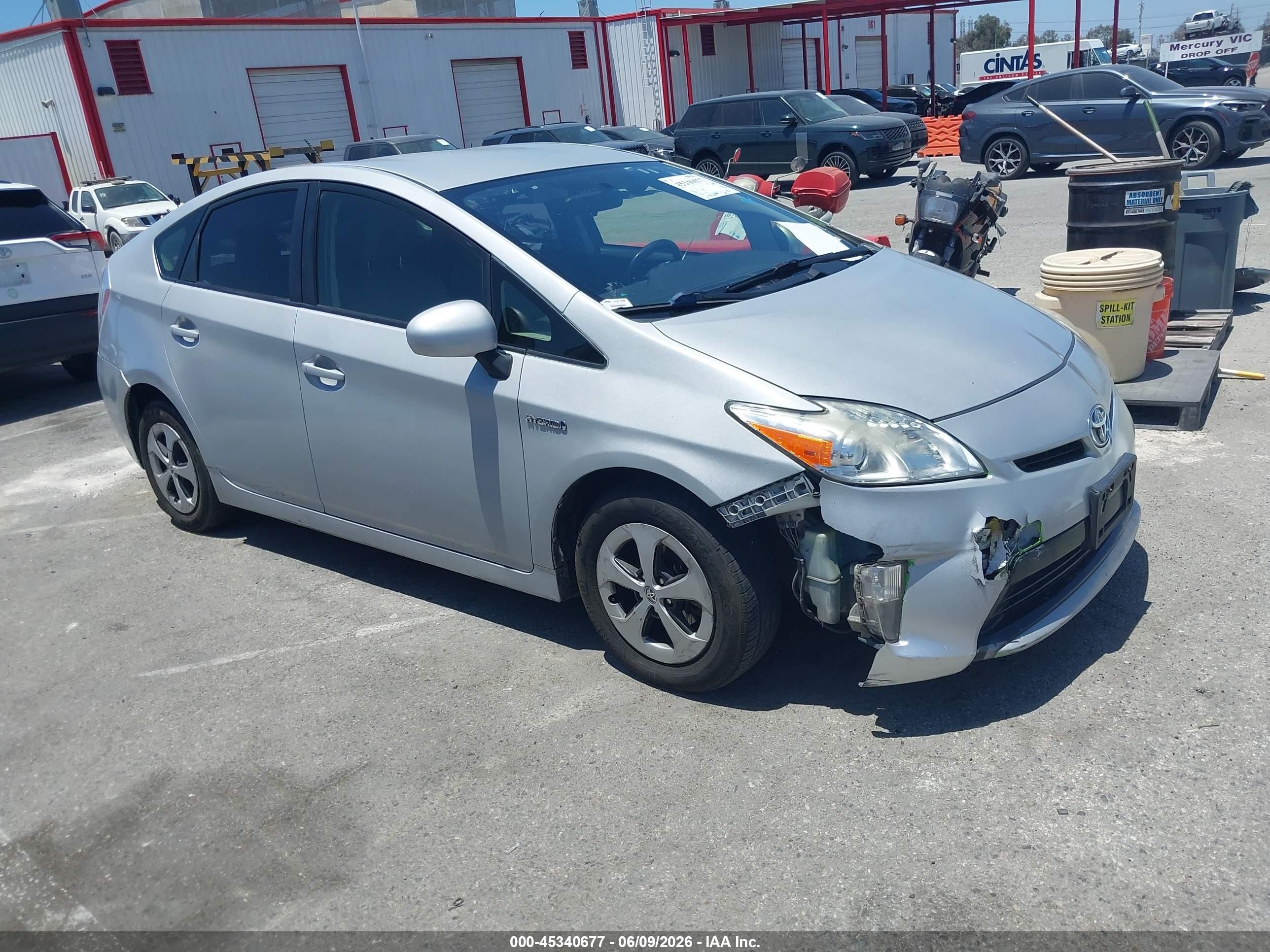 2014 Toyota Prius Four, VIN JTDKN3DU1E0381342 — Normal wear