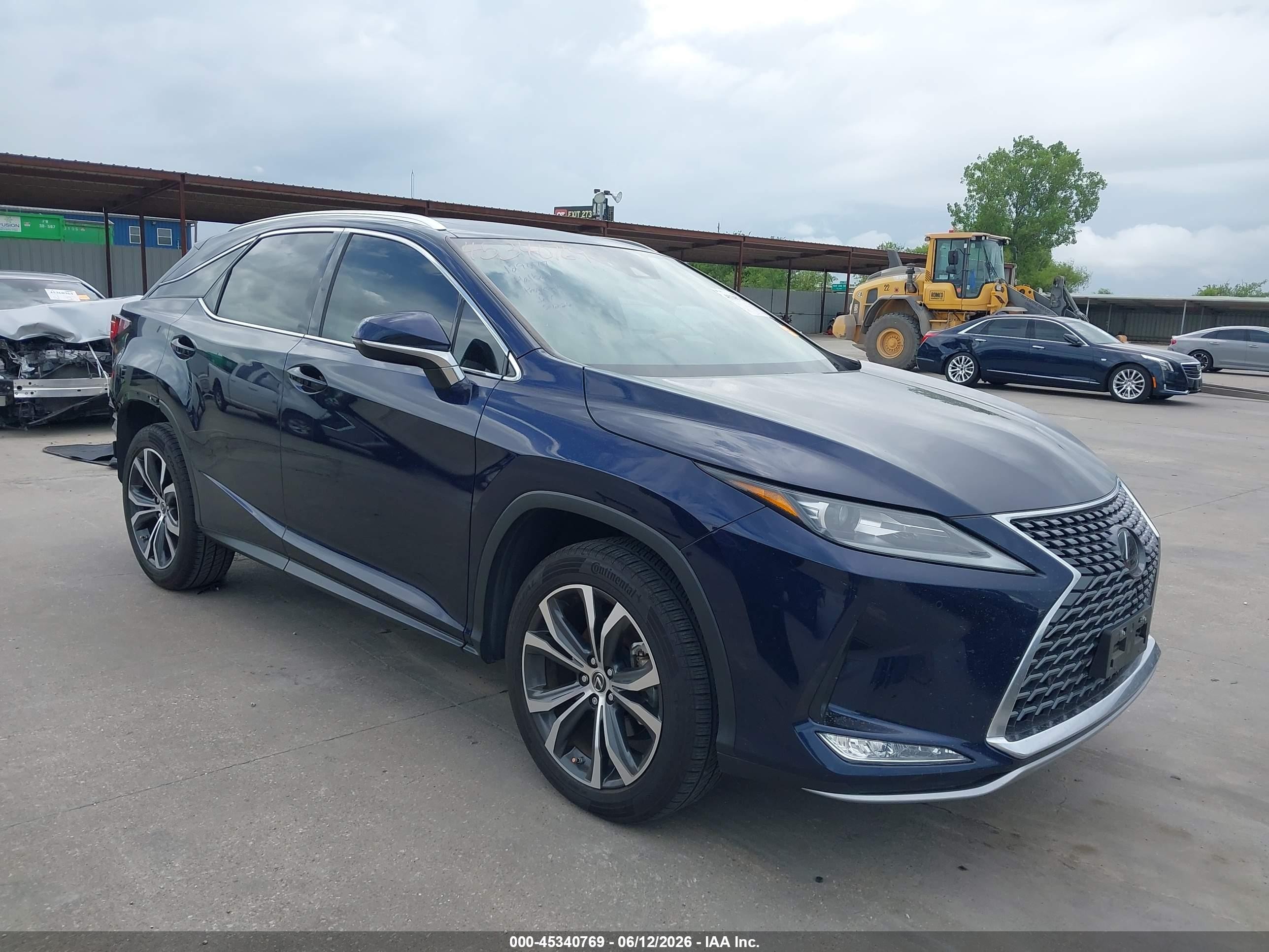 2022 Lexus RX 350, VIN 2T2HZMAA7NC255079 — Rear end