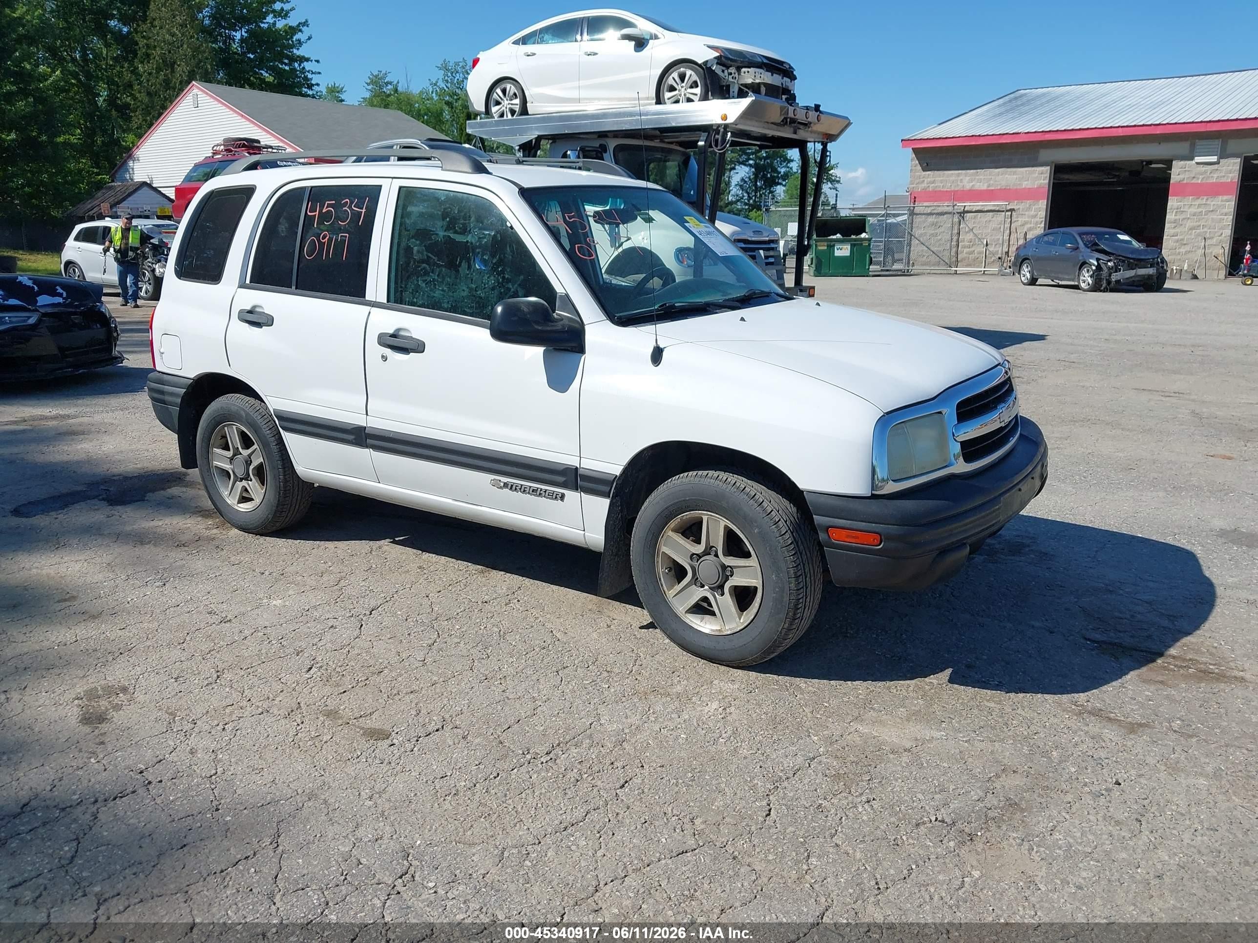 2004 Chevrolet Tracker, VIN 2CNBE134246917402 — Normal wear