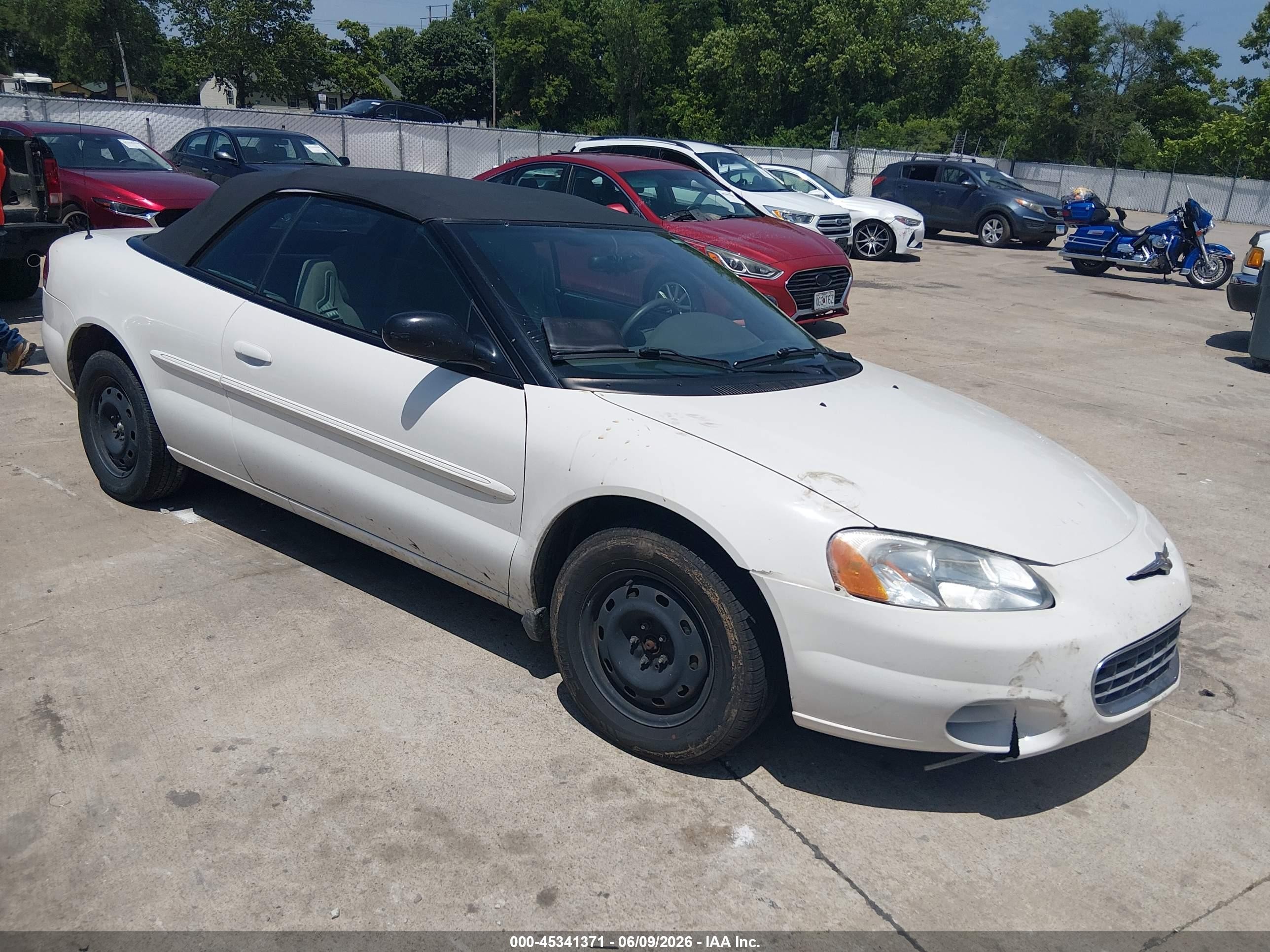 2003 Chrysler Sebring LX, VIN 1C3EL45T03N594317 — Обычный износ