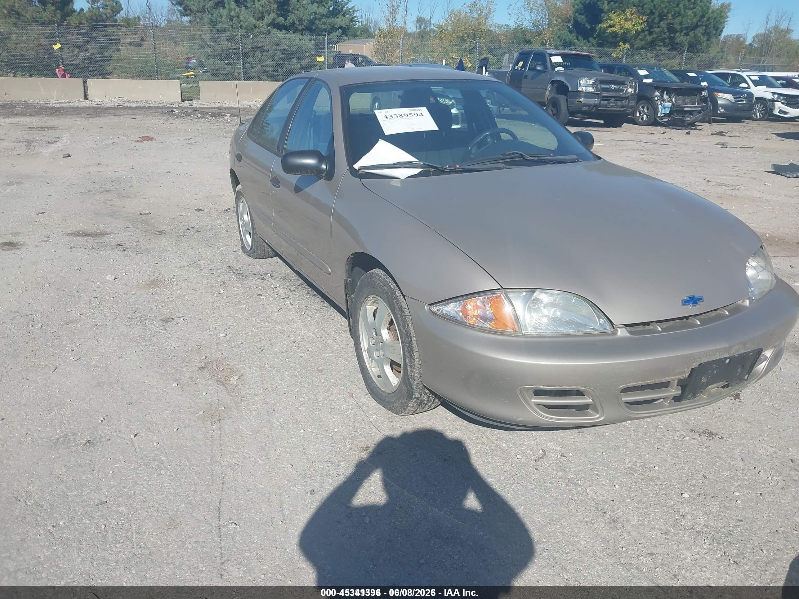 2000 Chevrolet Cavalier LS, VIN 1G1JF52T2Y7255512 — Front end