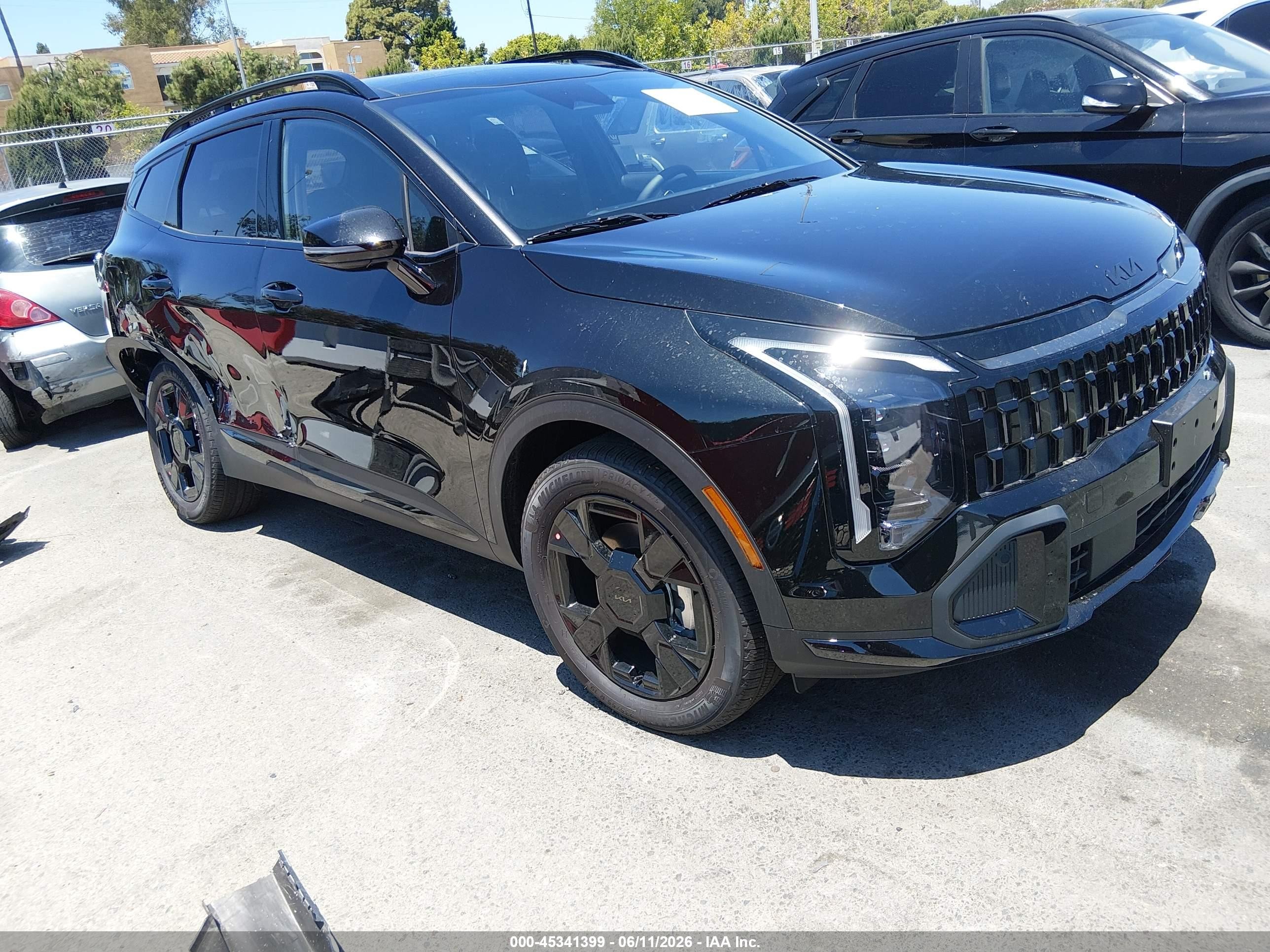 2026 Kia Sportage X-Line, VIN KNDPYDDH8T7345254 — Rear end