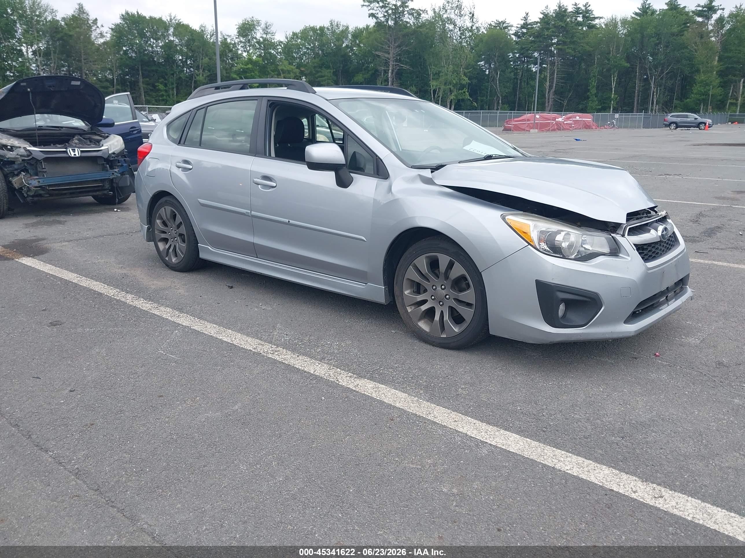 2013 Subaru Impreza Special Sports Premium, VIN JF1GPAL65D2897168 — Front end