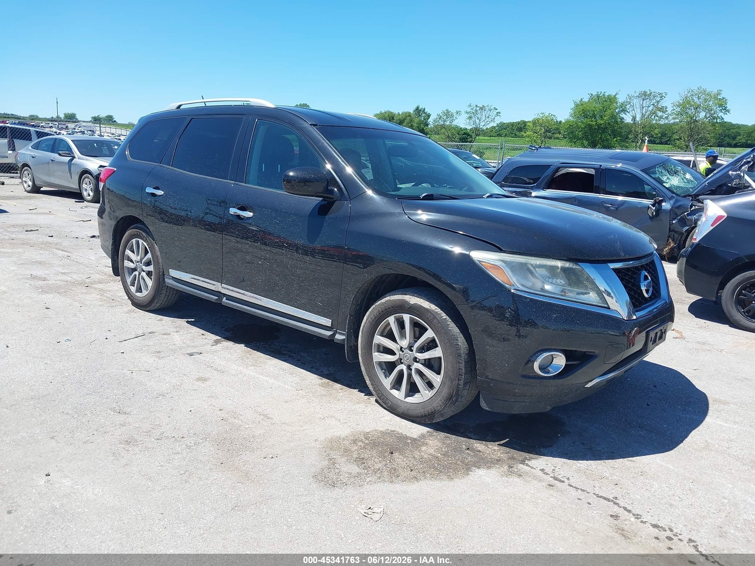 2015 Nissan Pathfinder S, VIN 5N1AR2MM3FC707857 — Hail