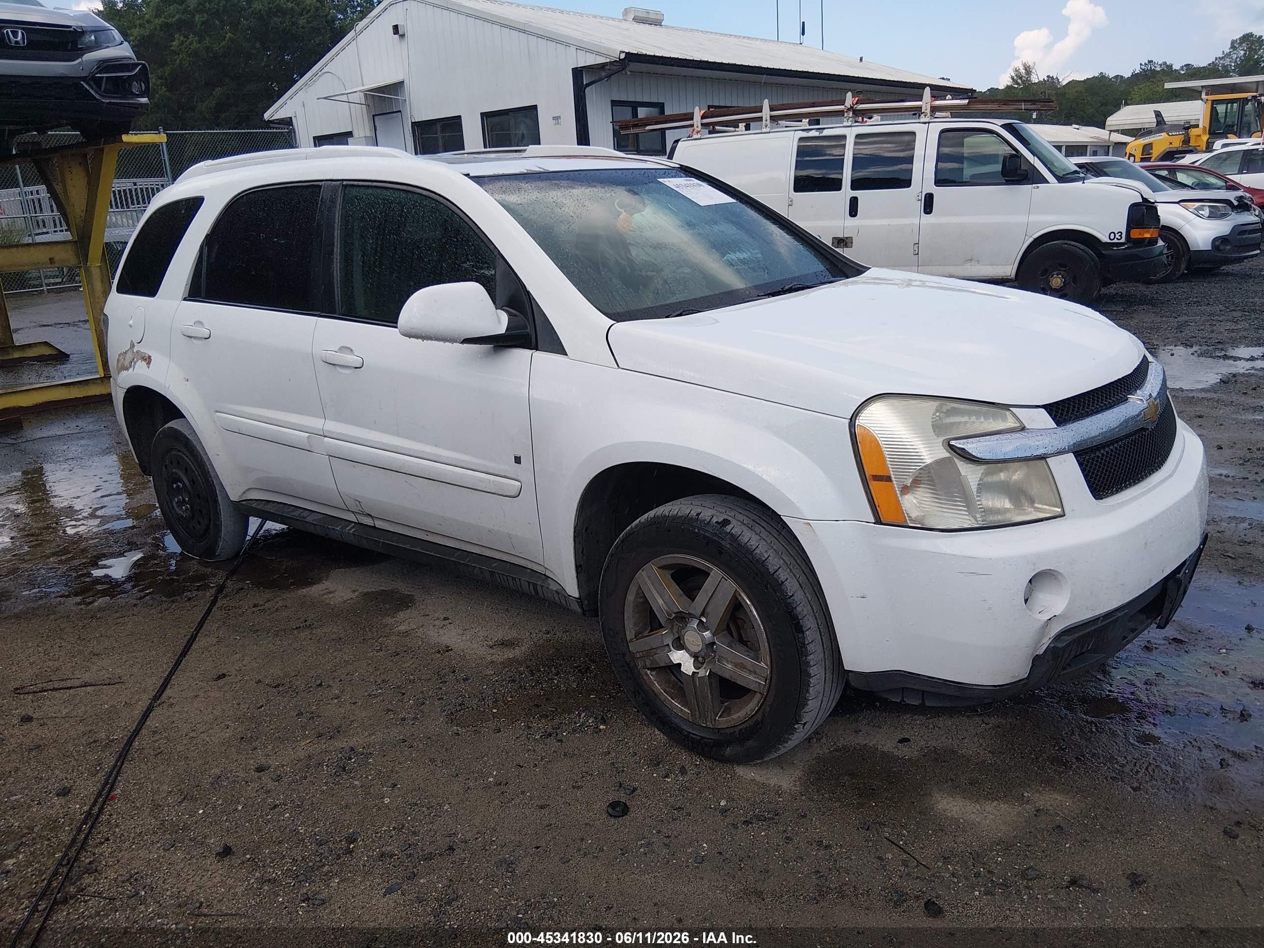 2008 Chevrolet Equinox LT, VIN 2CNDL53F586319494 — Side