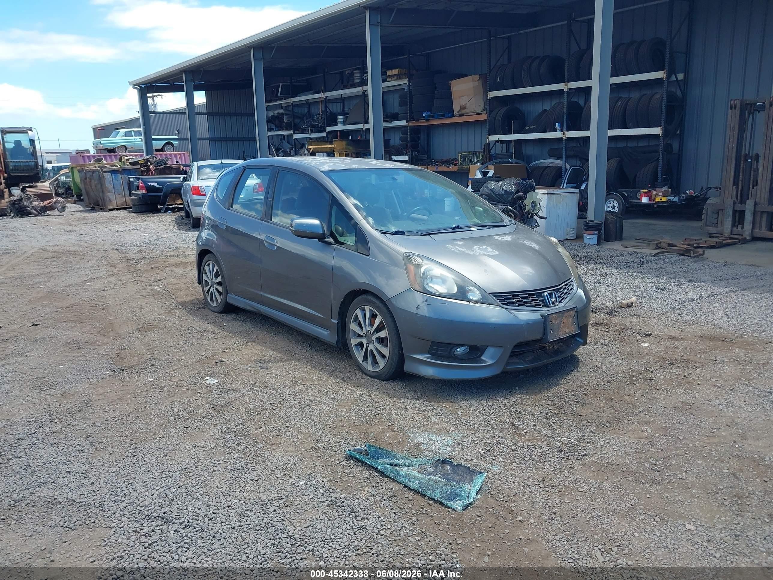 2012 Honda Fit Sport, VIN JHMGE8H55CC024519 — Water / flood