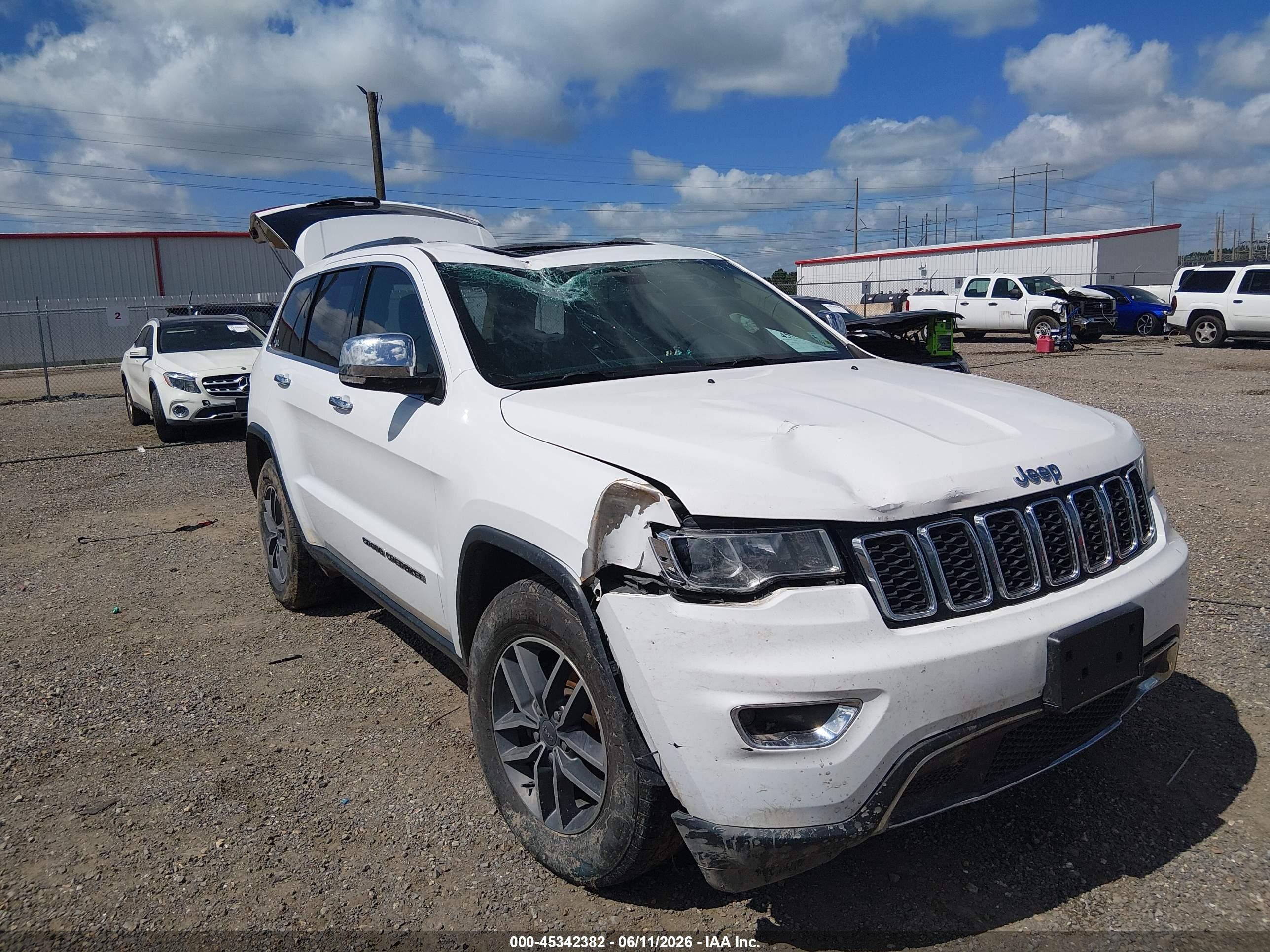 2019 Jeep Grand Cherokee Limited, VIN 1C4RJEBG0KC689972 — Roof