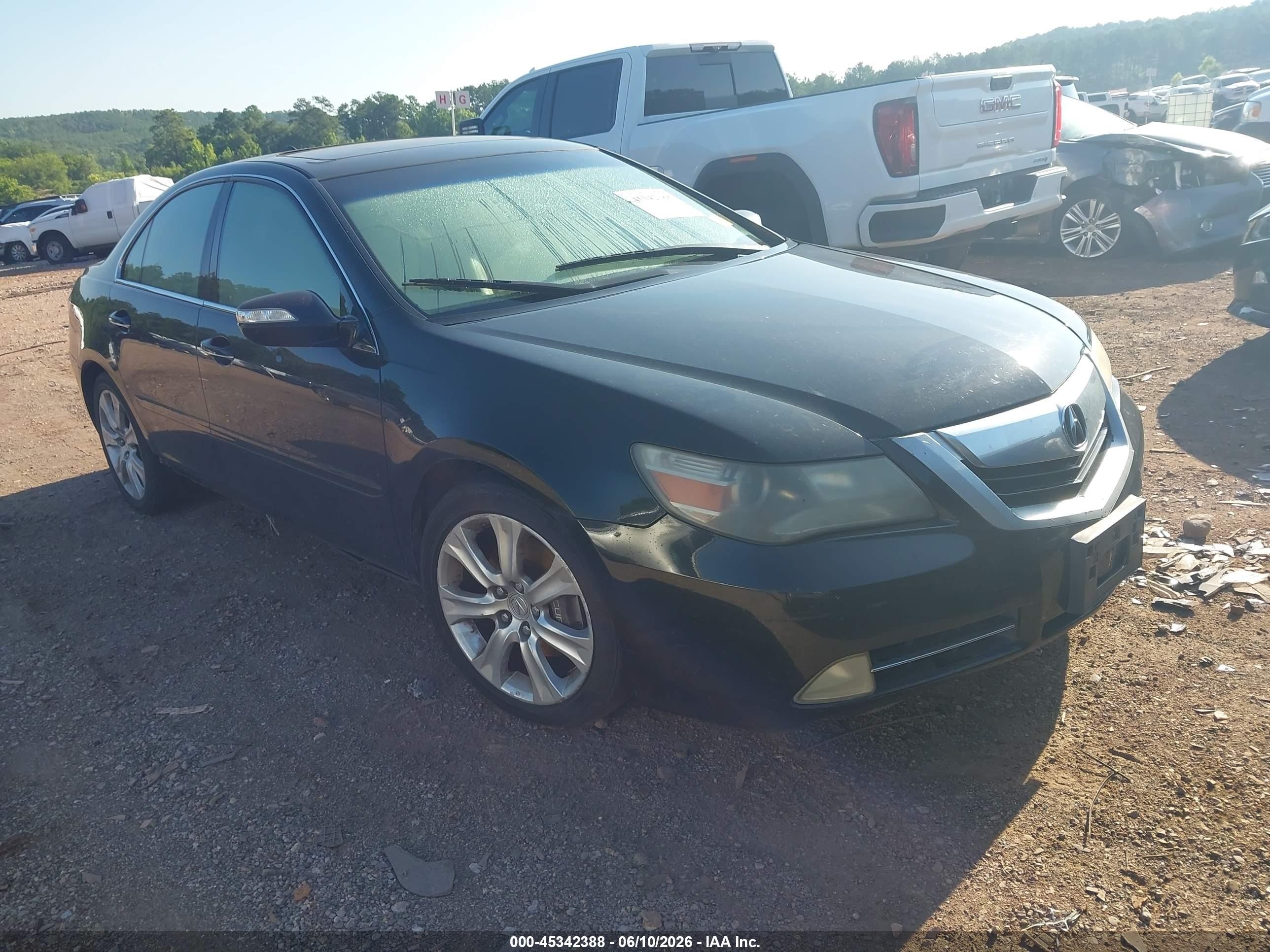2009 Acura RL Technology, VIN JH4KB266X9C002178 — Вода / потоп