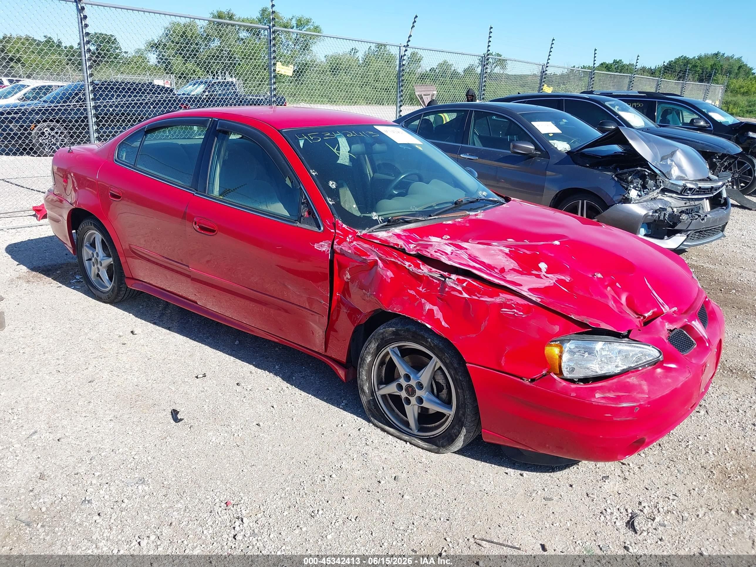 2003 Pontiac Grand Am SE1, VIN 1G2NF52FX3C273988 — Front end