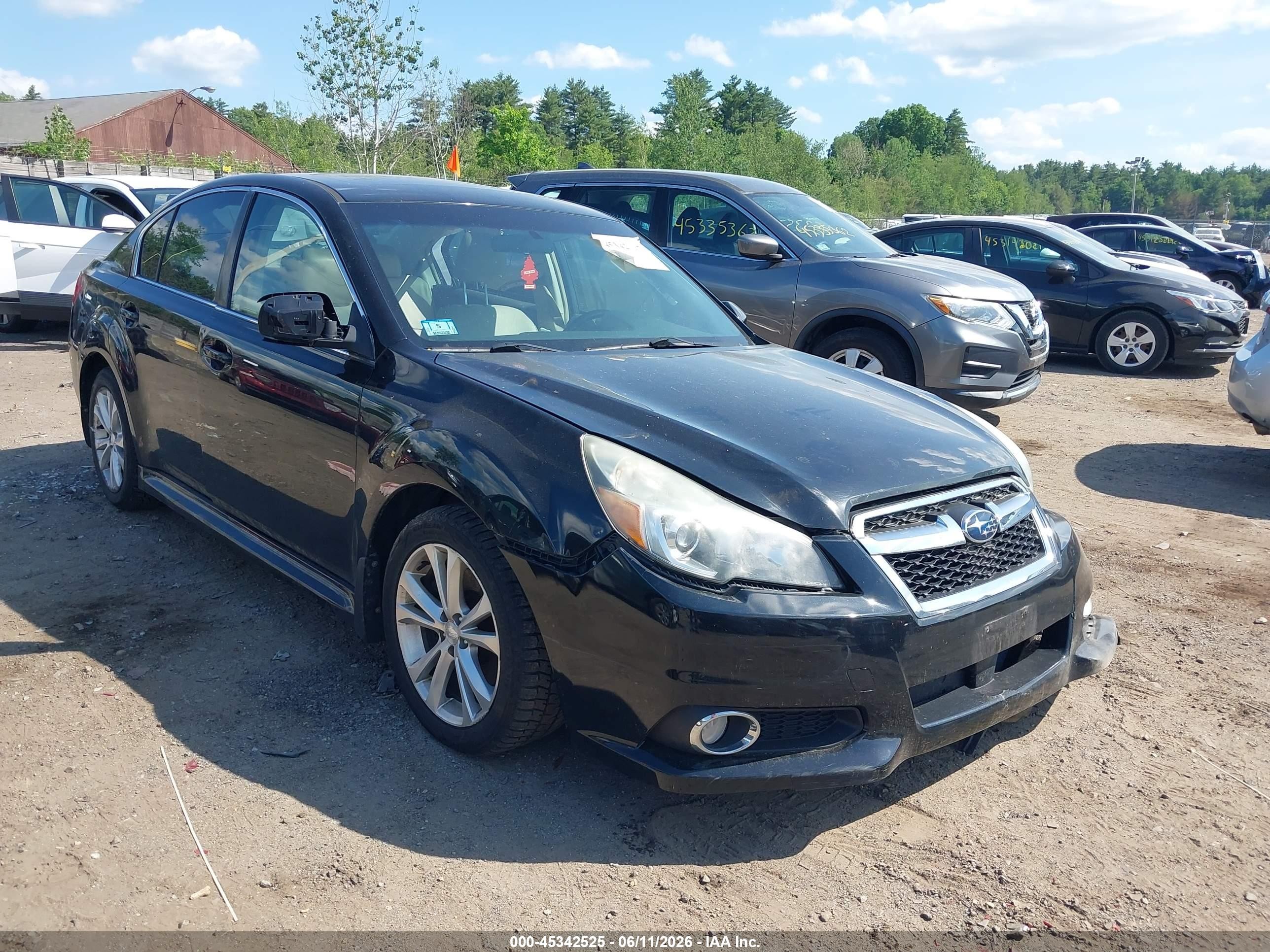 2013 Subaru Legacy Limited, VIN 4S3BMDK61D2029006 — Side