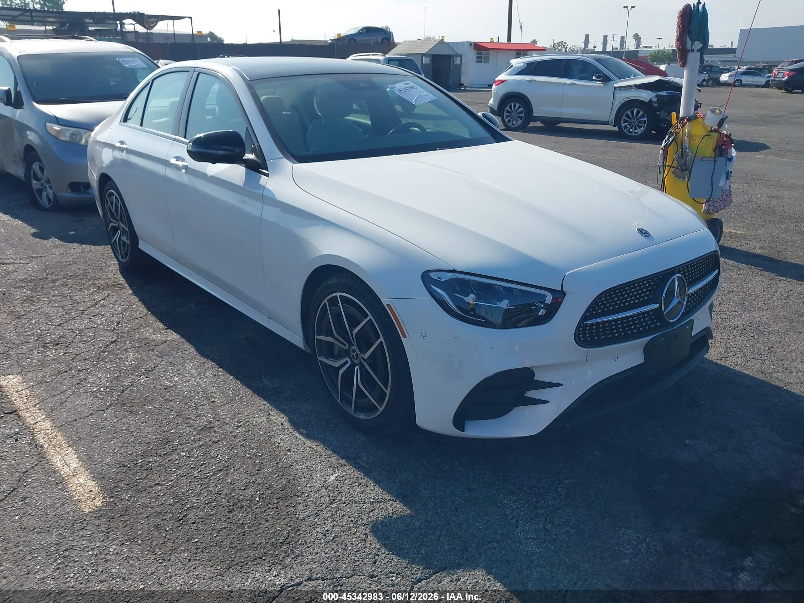 2023 Mercedes-Benz E 350, VIN W1KZF8DB5PB187112 — Rear end