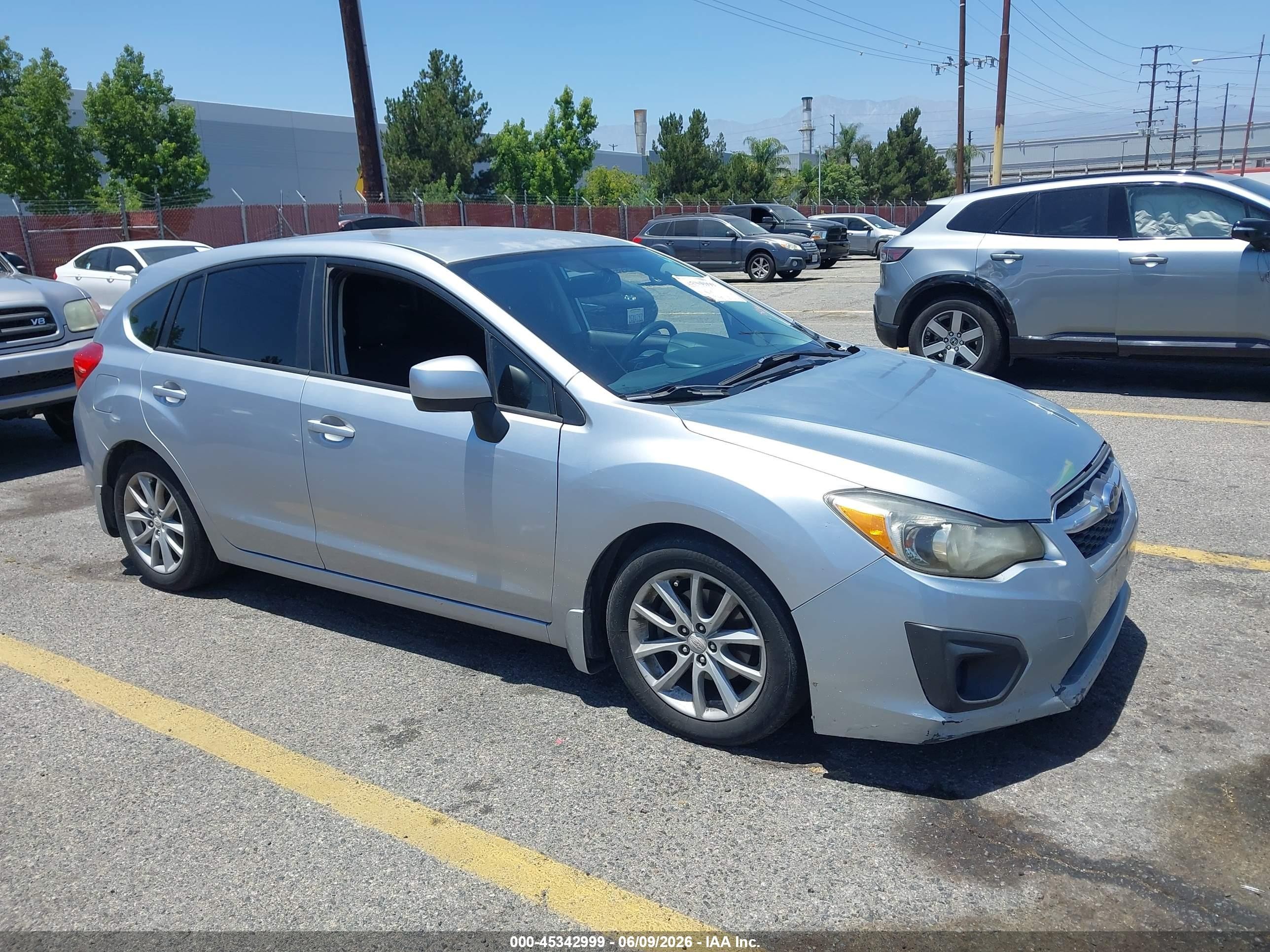 2013 Subaru Impreza Premium, VIN JF1GPAC65DH200627 — Normal wear