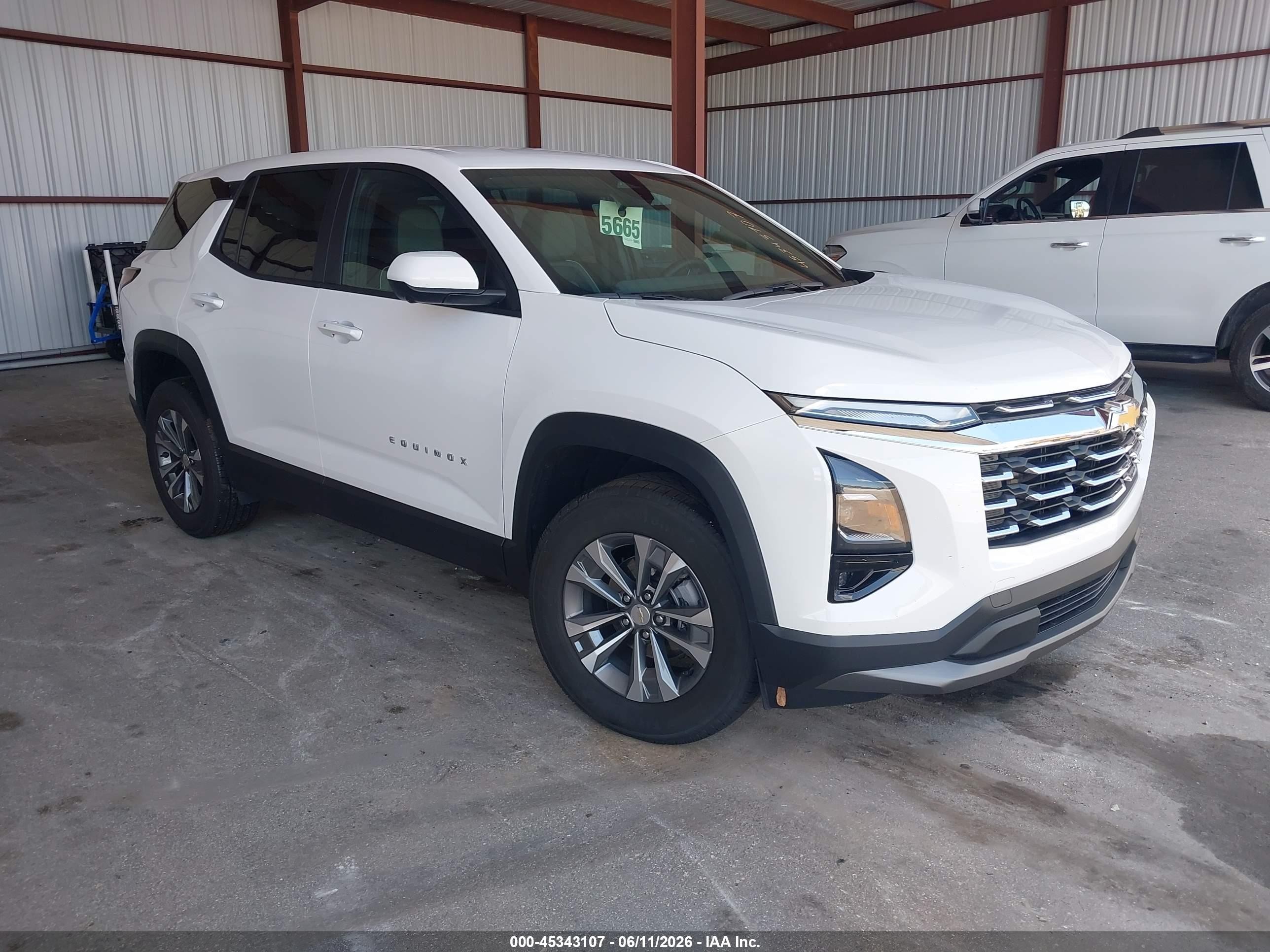 2026 Chevrolet Equinox FWD LT, VIN 3GNAXHEG1TL408705 — Water / flood