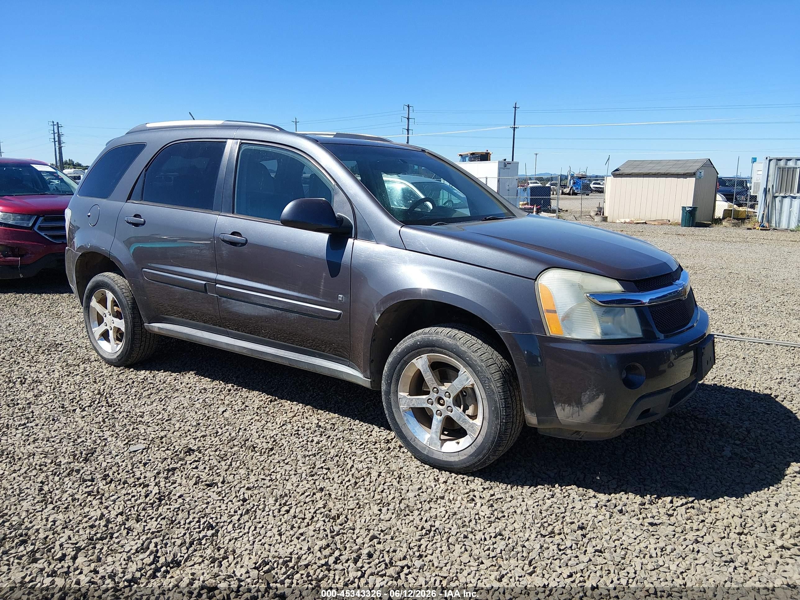2007 Chevrolet Equinox LT, VIN 2CNDL63F676070613 — Rear end