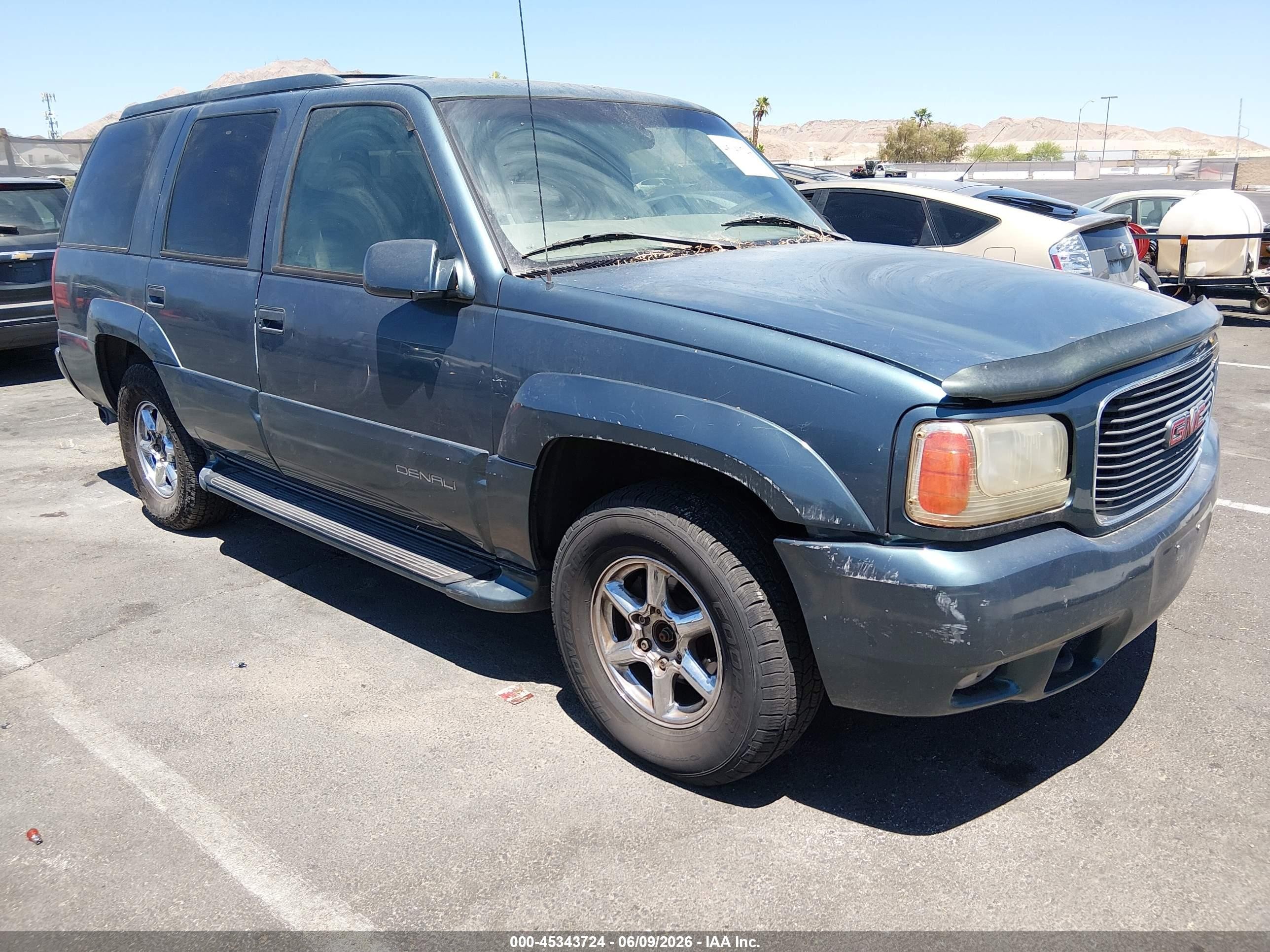 1999 GMC Denali, VIN 1GKEK13R6XR919785 — Normal wear