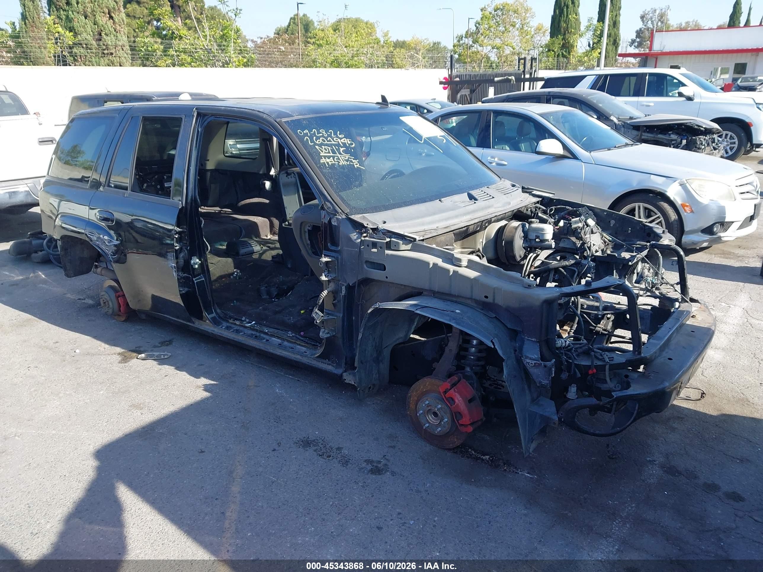 2007 Chevrolet TrailBlazer SS, VIN 1GNET13H772178546 — Theft recovery