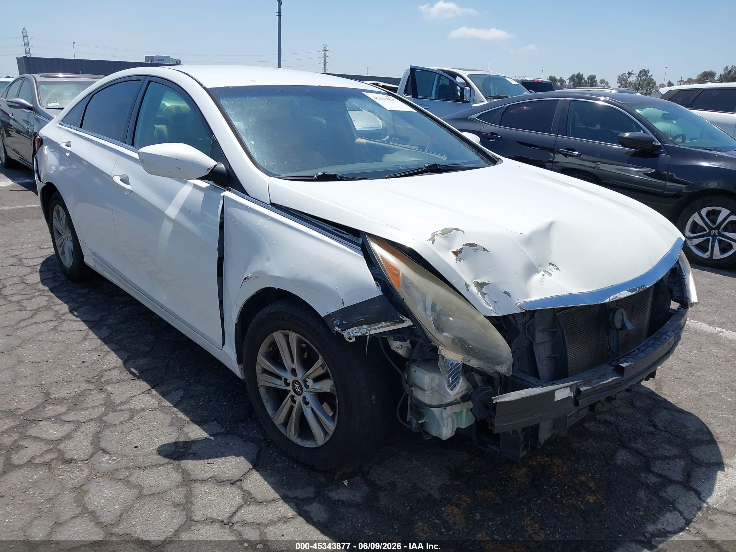 2013 Hyundai Sonata GLS, VIN 5NPEB4AC6DH714384 — Normal wear