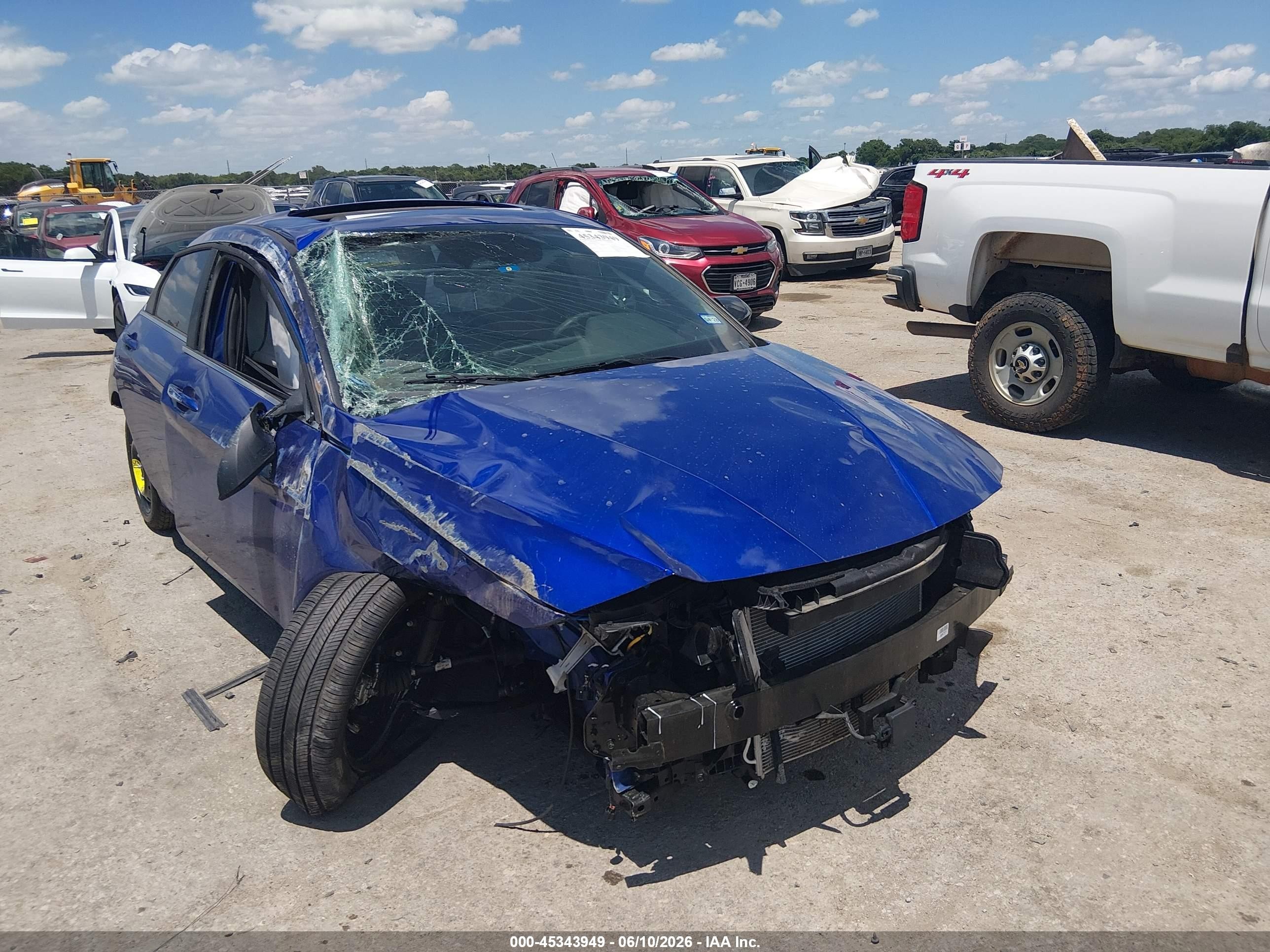2026 Hyundai Elantra SEL Sport Premium, VIN KMHLS4DG8TU132275 — Rollover