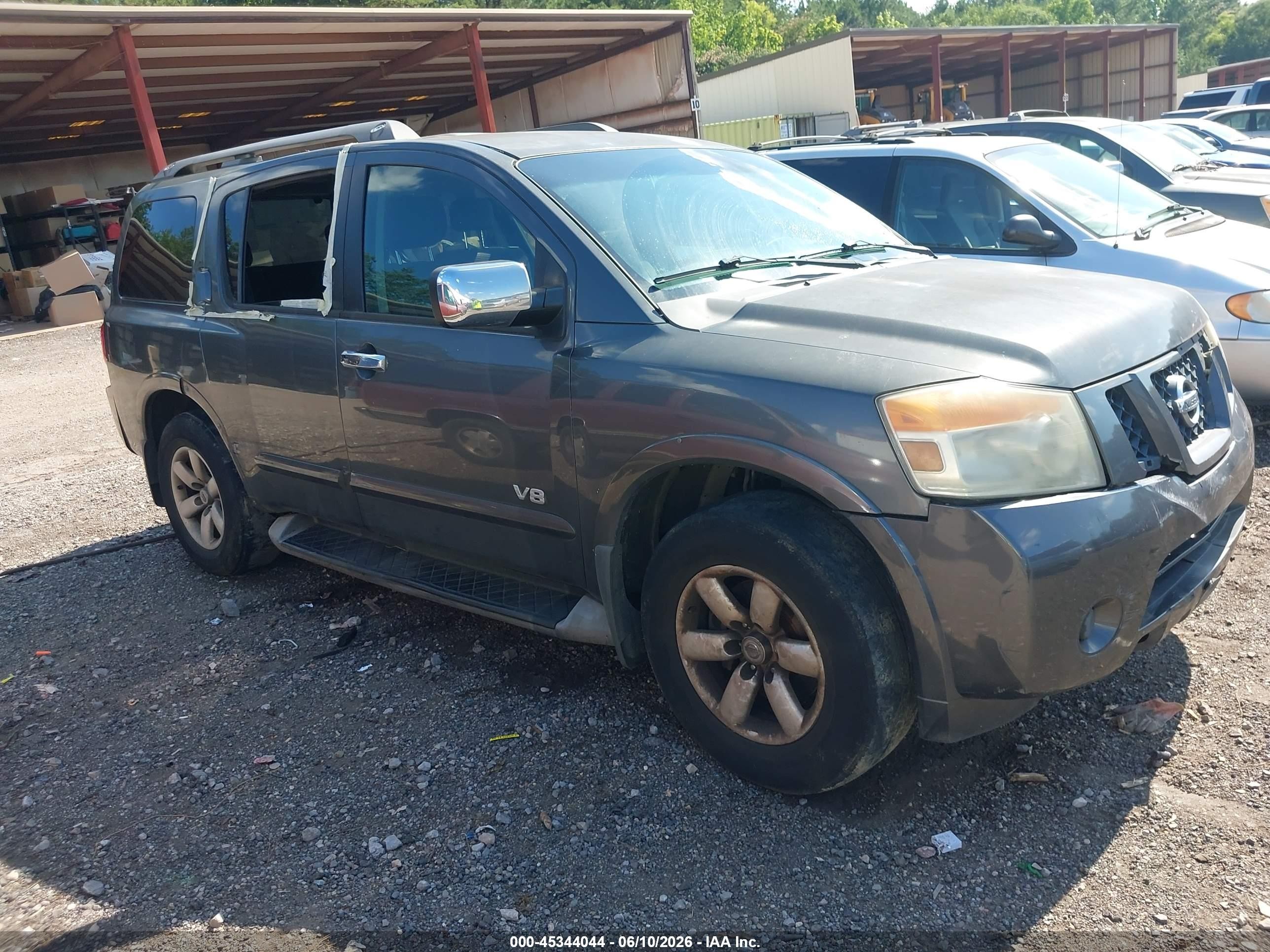 2009 Nissan Armada LE, VIN 5N1BA08D99N603800 — Side
