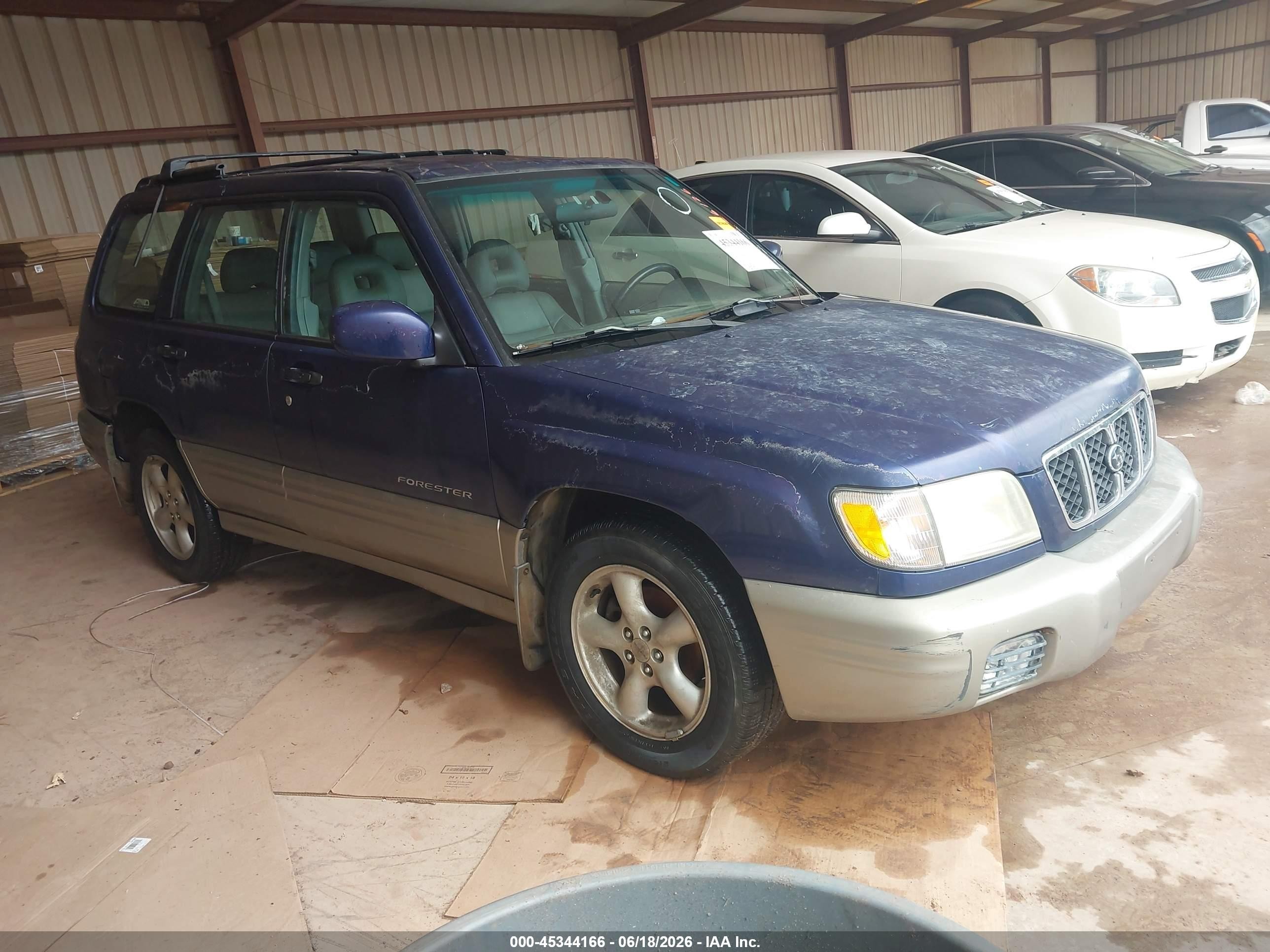 2001 Subaru Forester S, VIN JF1SF65551G726126 — Бок
